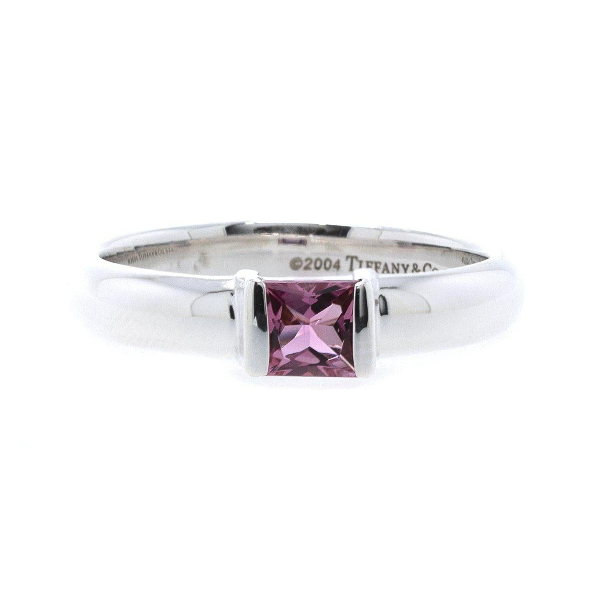 Tiffany & Co. Pink Tourmaline Ring