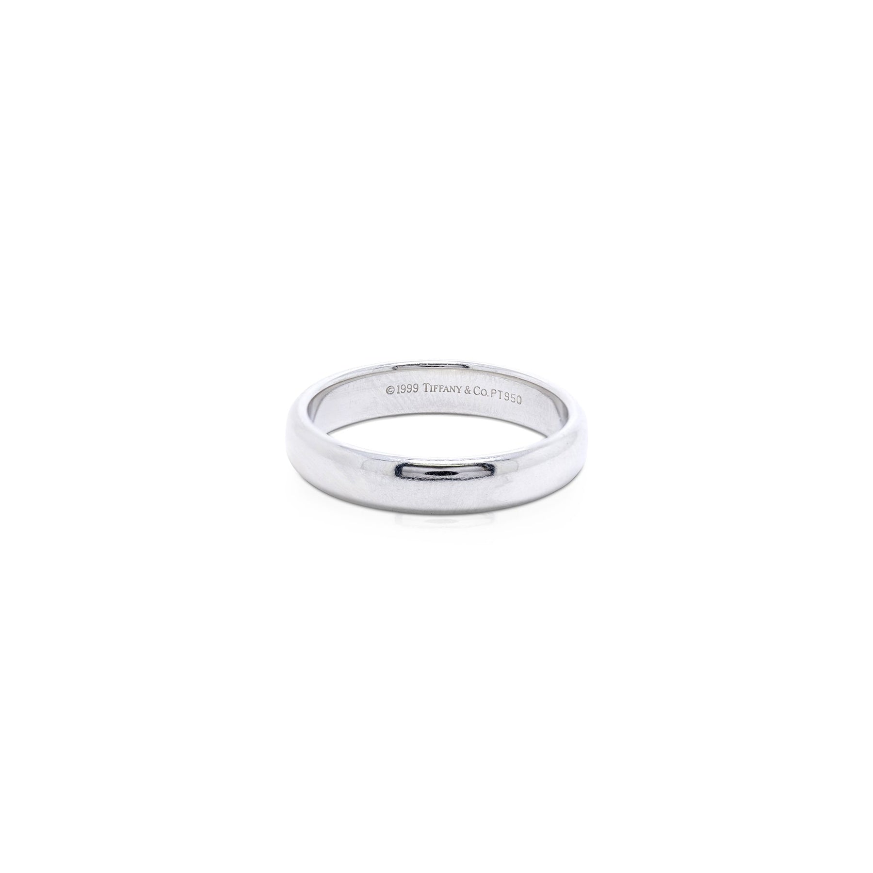 Tiffany & Co. Platinum Classic Wedding Band Ring