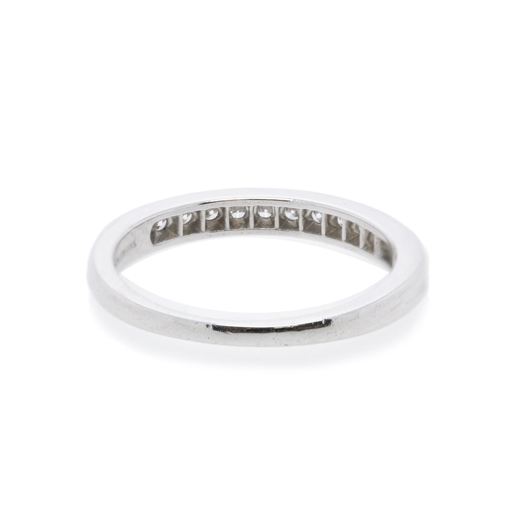 Tiffany & Co. Platinum & Diamond Band