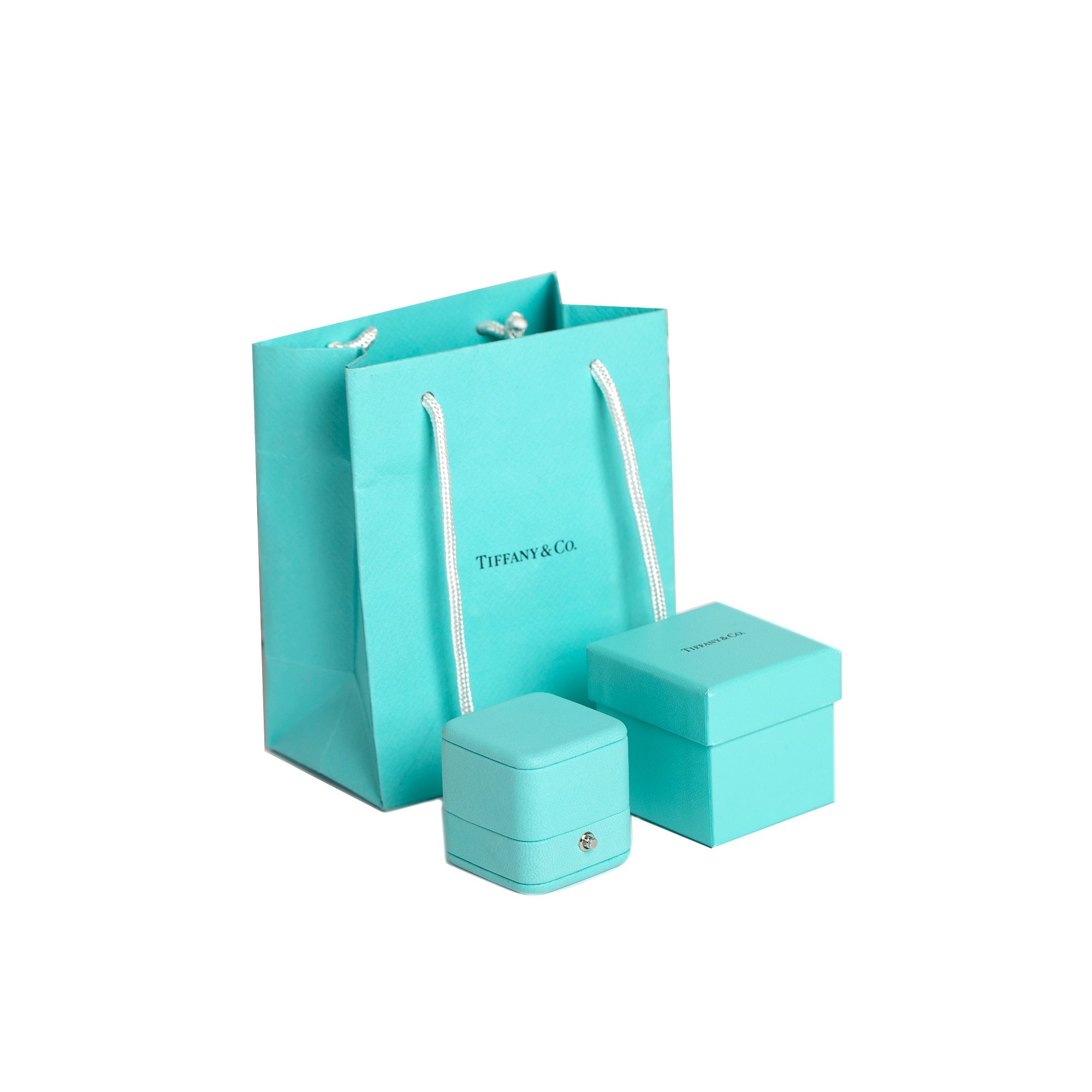 Tiffany & Co. Platinum Diamond Eternity Legacy Band Ring w/ Box & Receipt