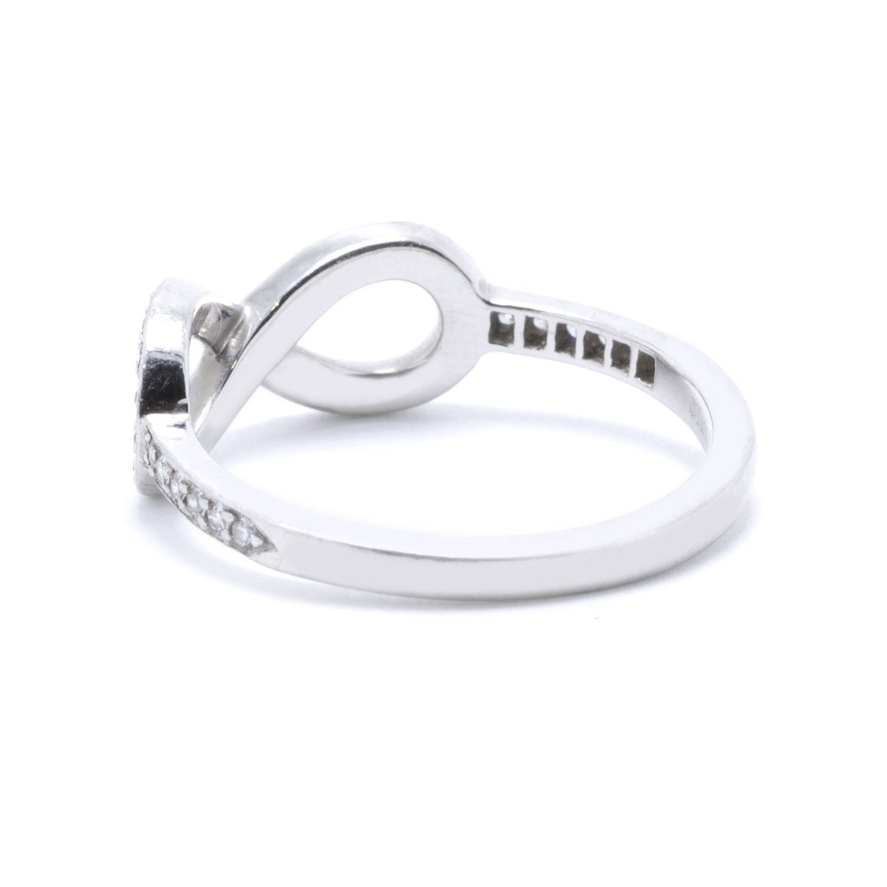 Tiffany & Co. Platinum & Diamond Infinity Ring