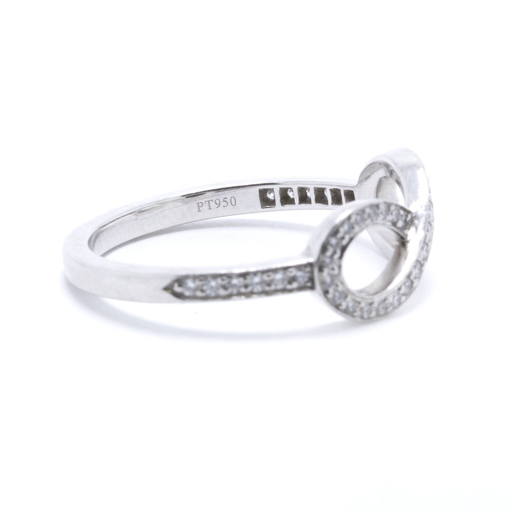 Tiffany & Co. Platinum & Diamond Infinity Ring