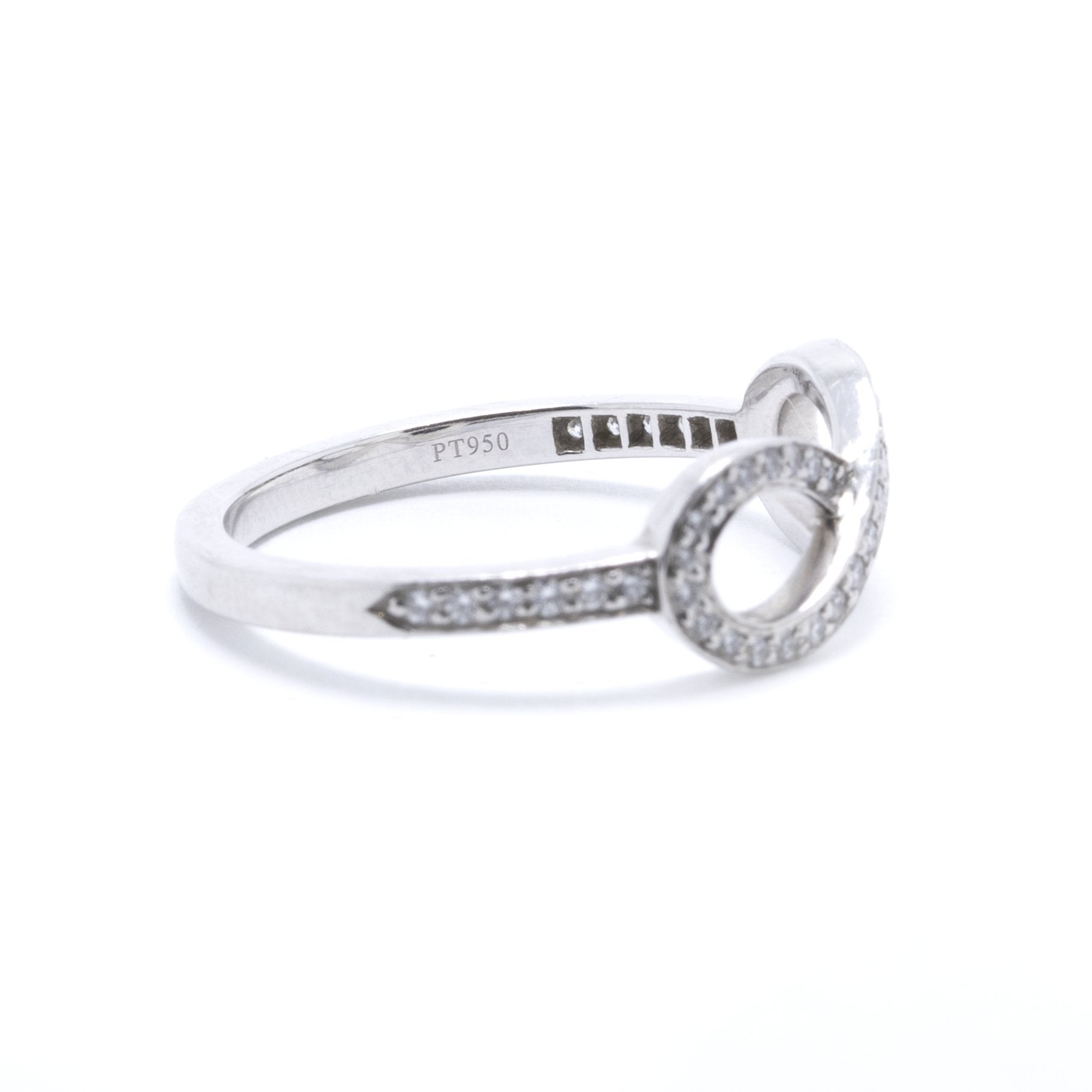 Tiffany & Co. Platinum & Diamond Infinity Ring