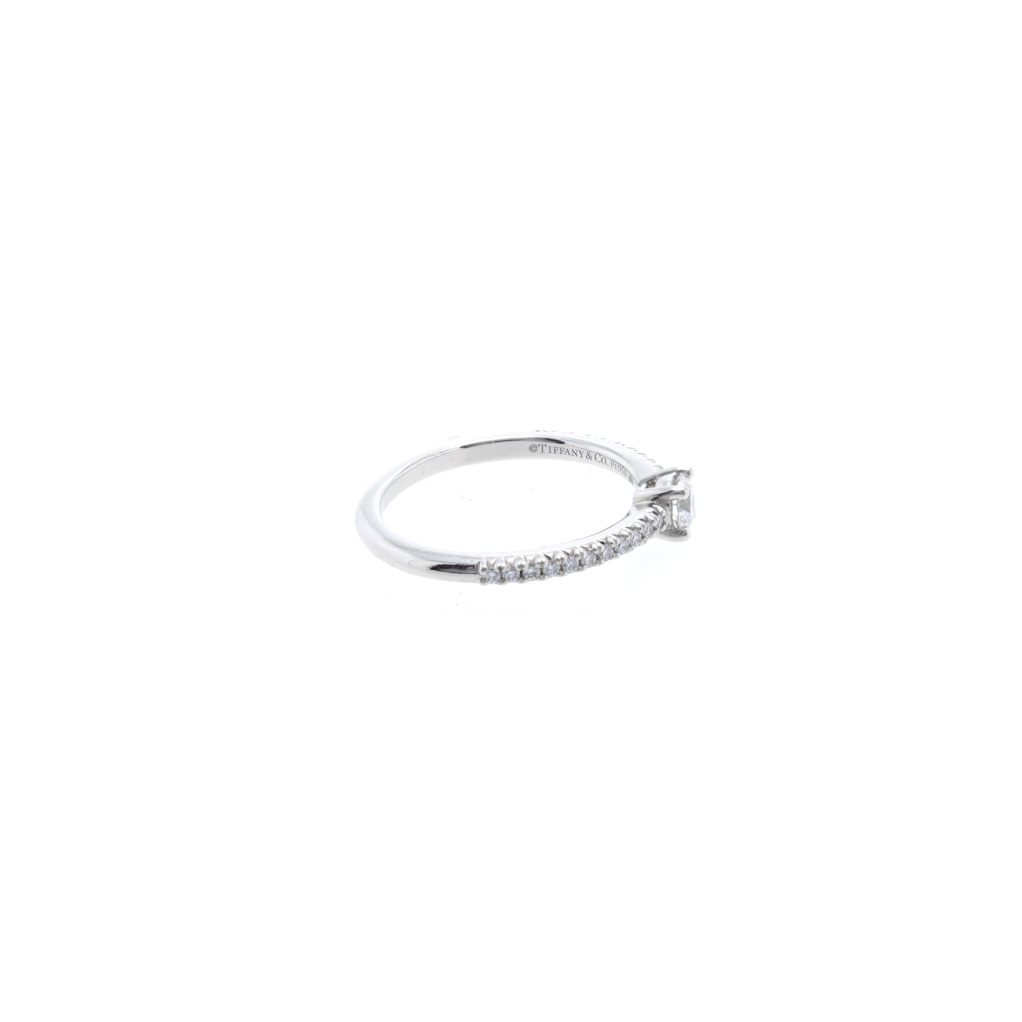 Tiffany & Co. Platinum Diamond Novo Ring