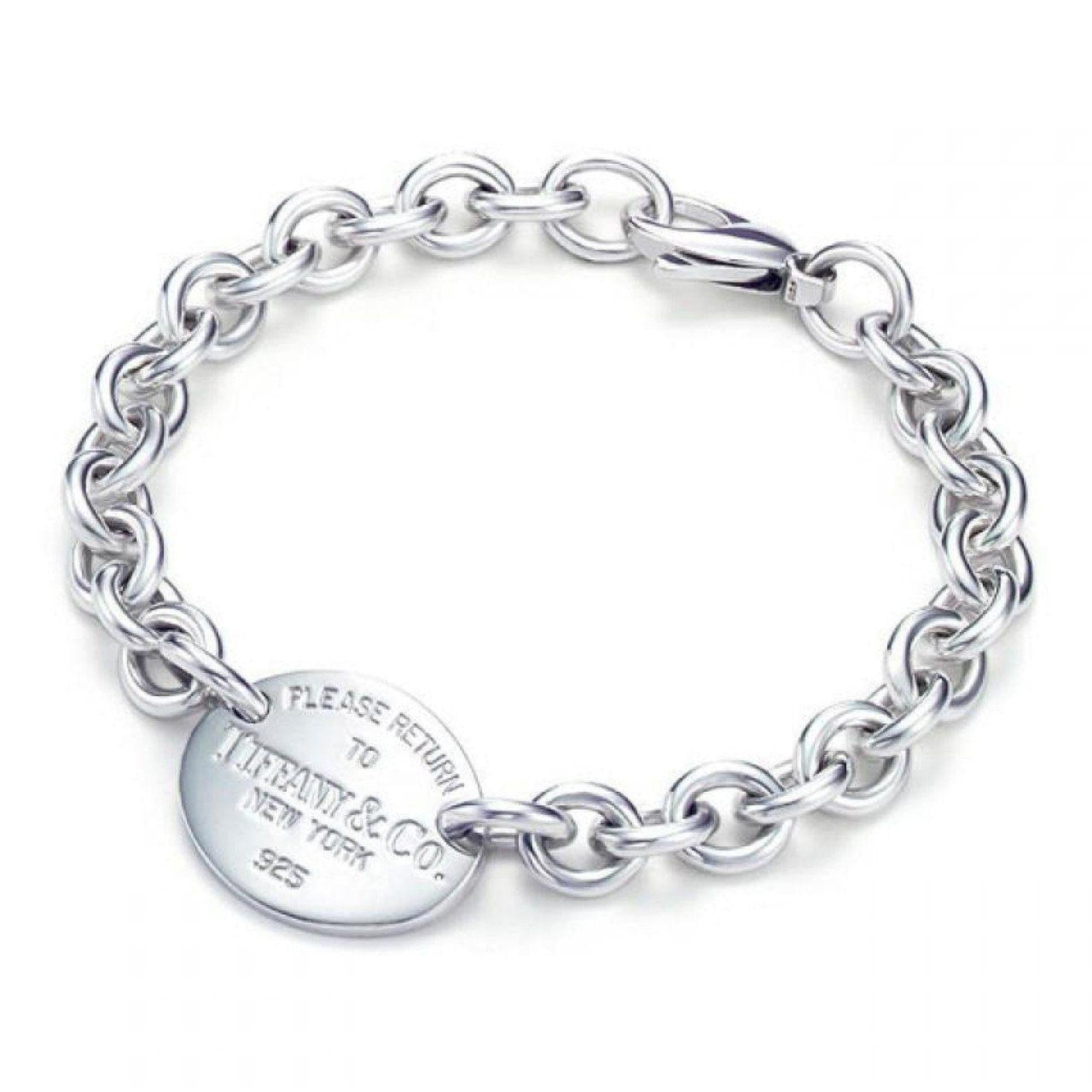 Tiffany & Co. Return To Tiffany Oval Tag Bracelet