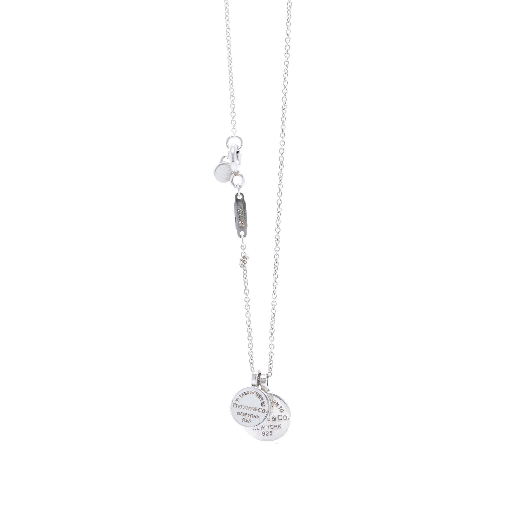 Tiffany & Co. Return to Tiffany Circle Duo Pendant Necklace