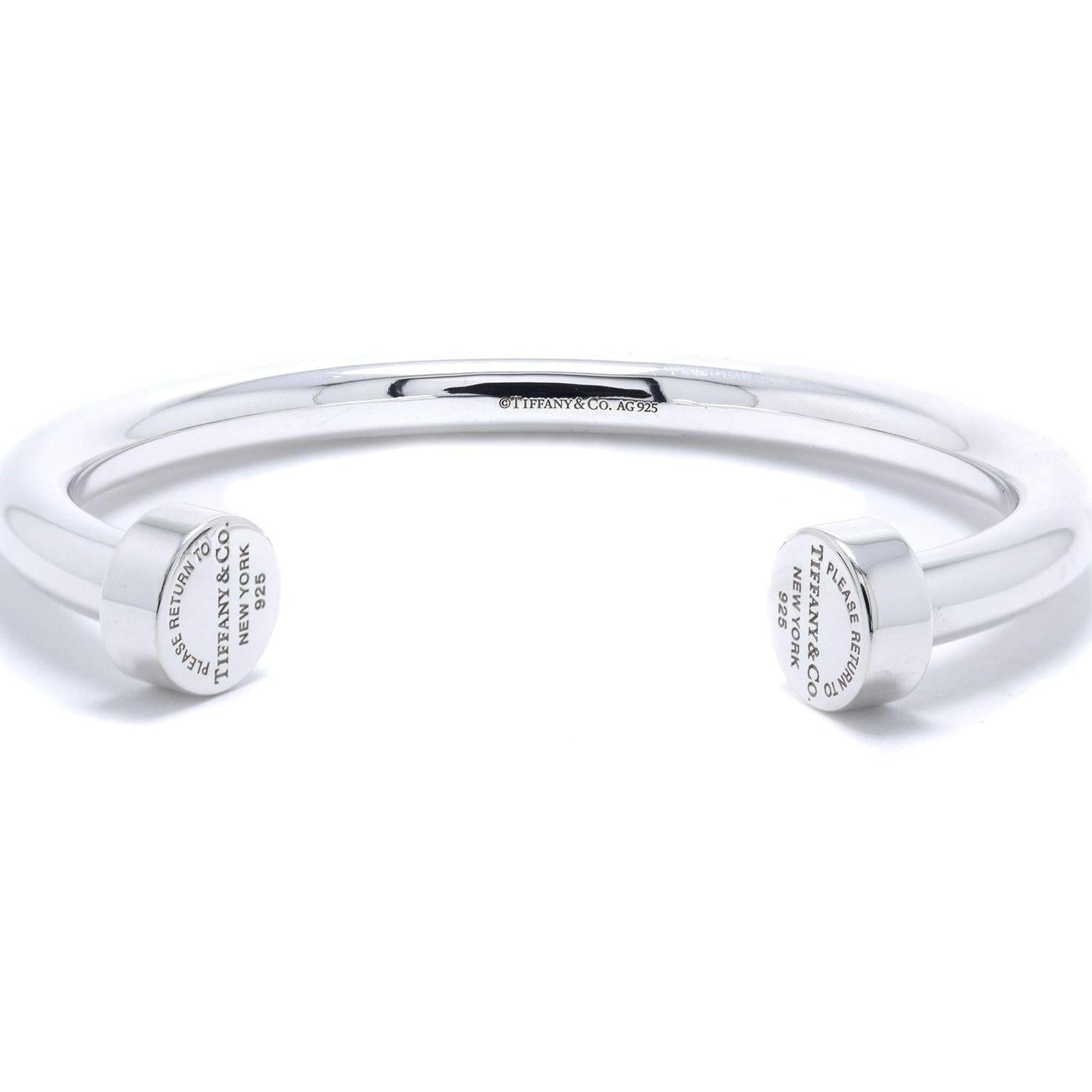 Tiffany & Co. Return to Tiffany Circle Edge Cuff
