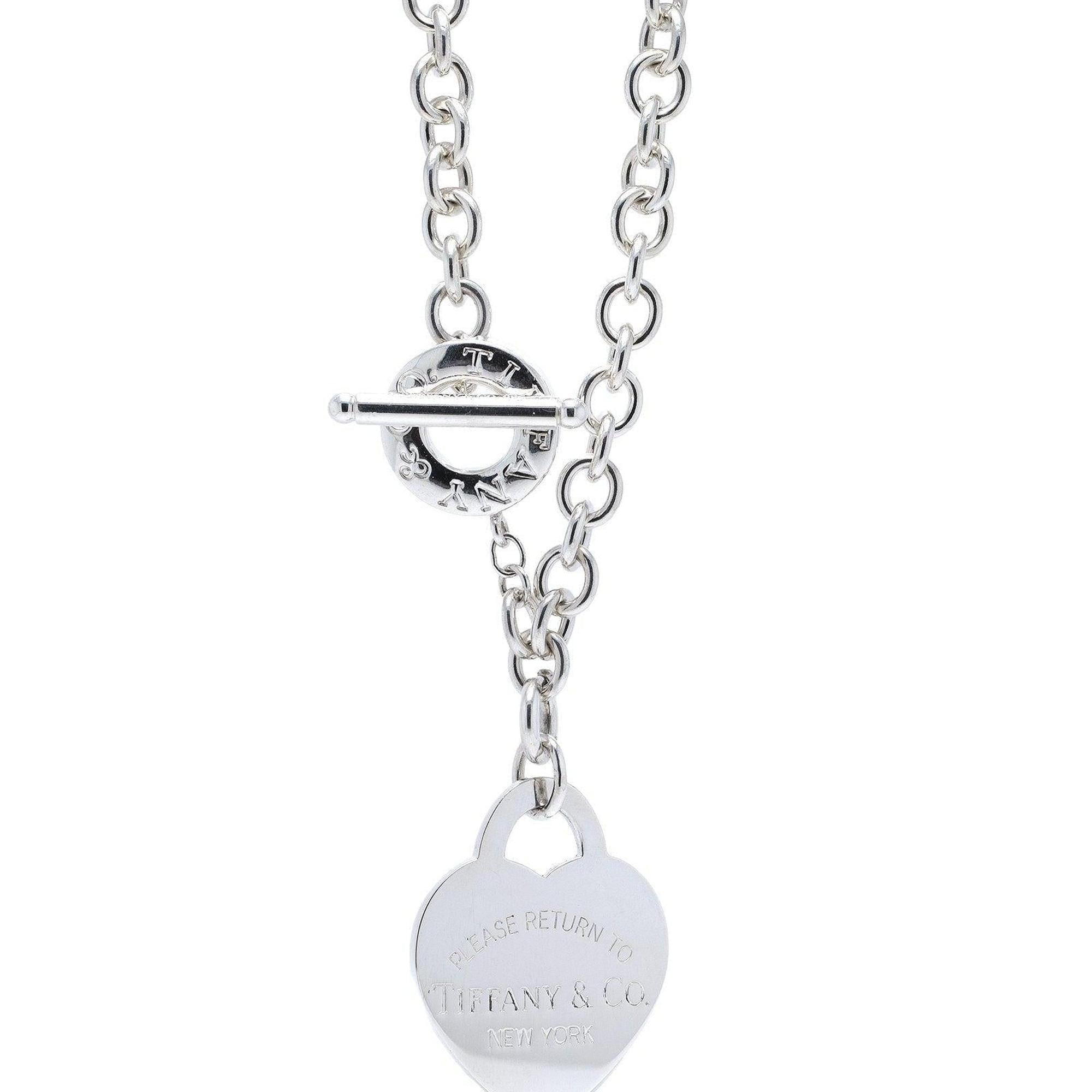 Tiffany & Co. Return to Tiffany Extra Large Heart Tag Necklace with Toggle Clasp
