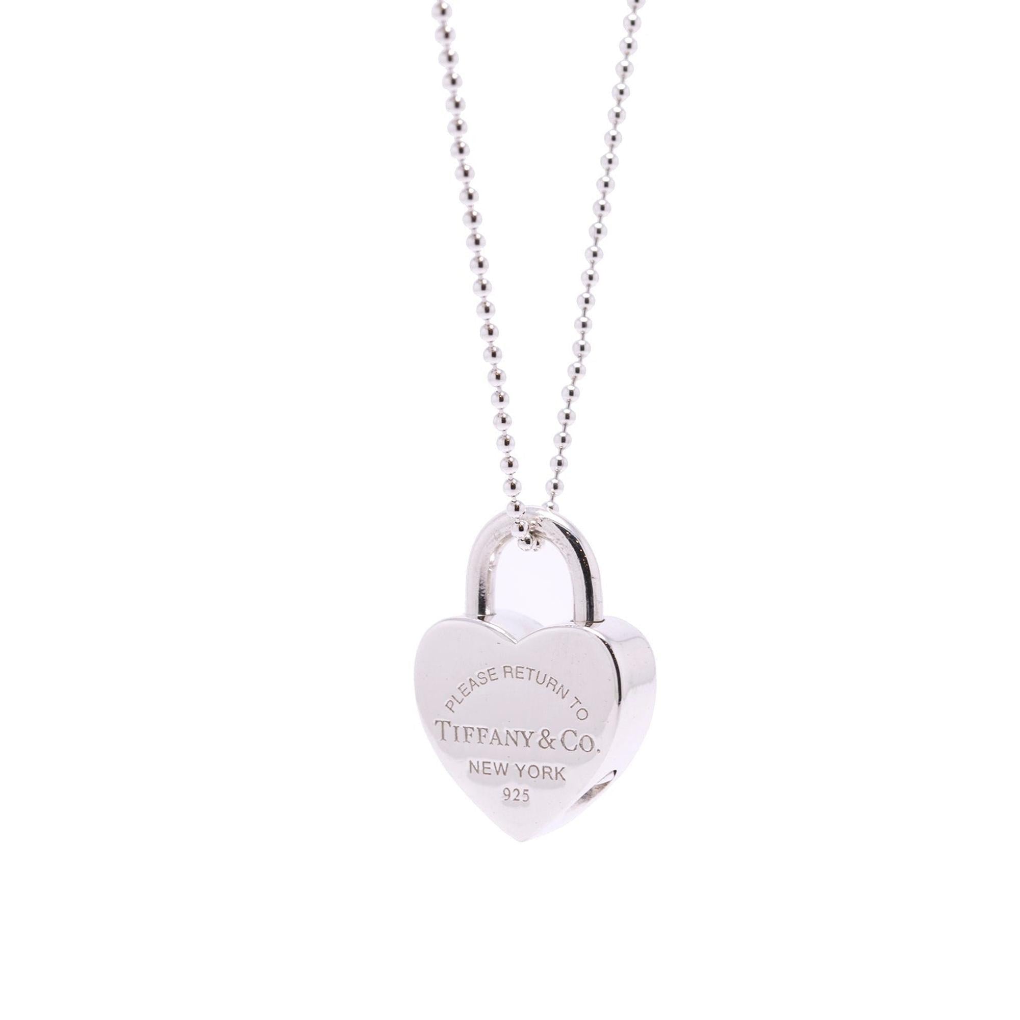 Tiffany & Co. Return to Tiffany Heart Lock Charm Necklace
