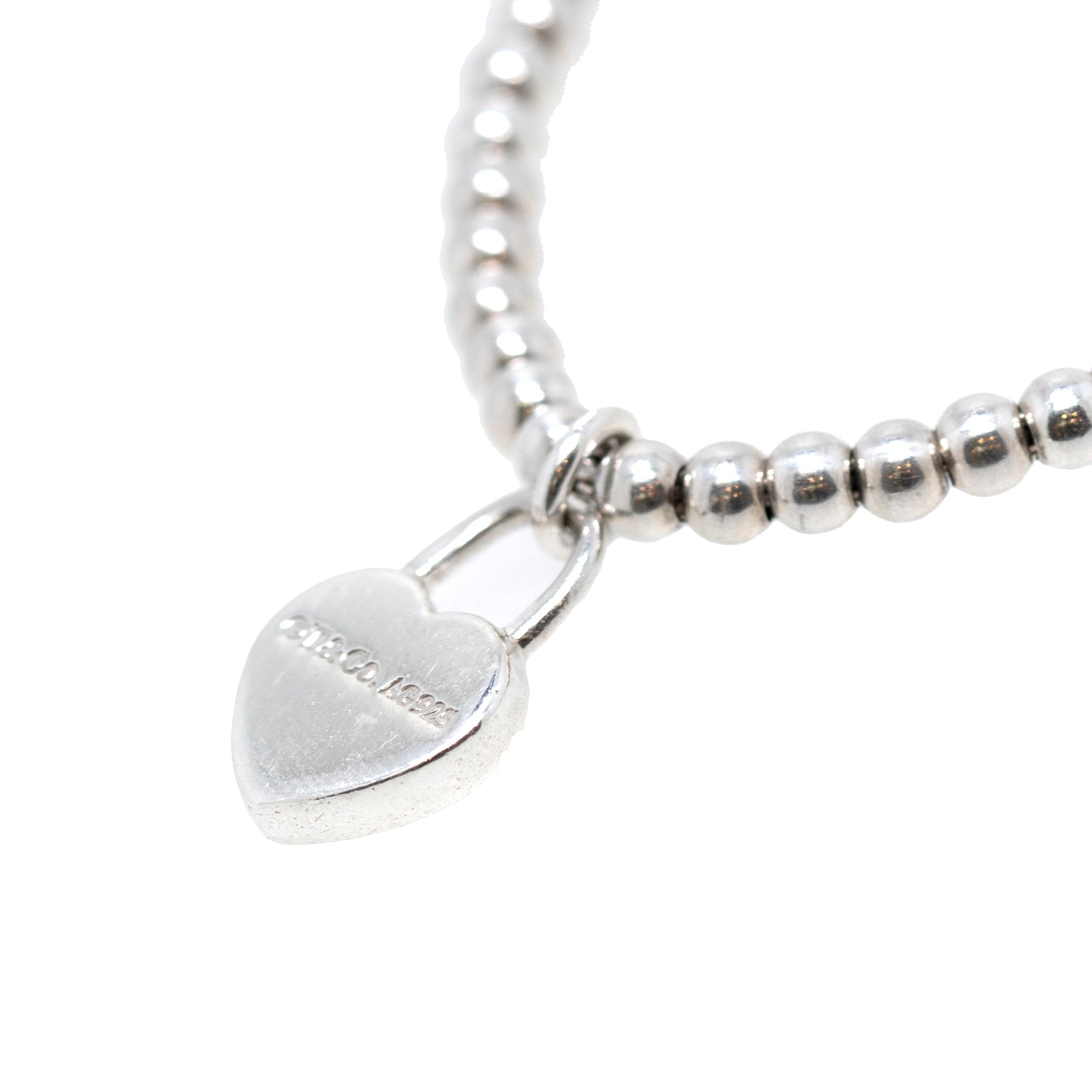 Tiffany & Co. Return to Tiffany Heart Lock Mini Bead Bracelet