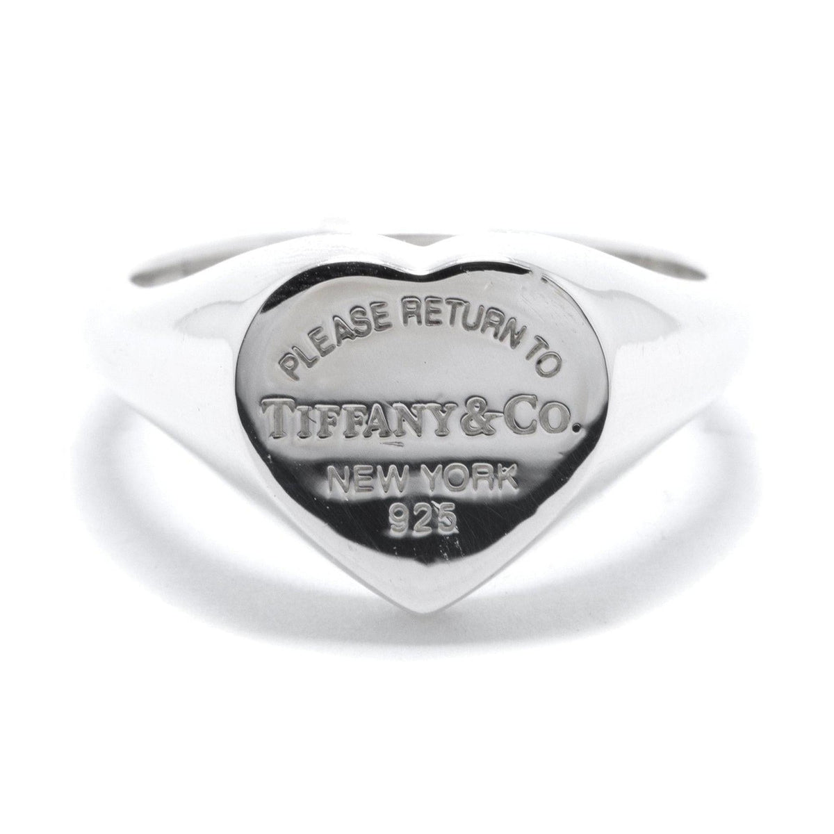 Tiffany & Co. Return to Tiffany Heart Signet Ring – OLIVER'S