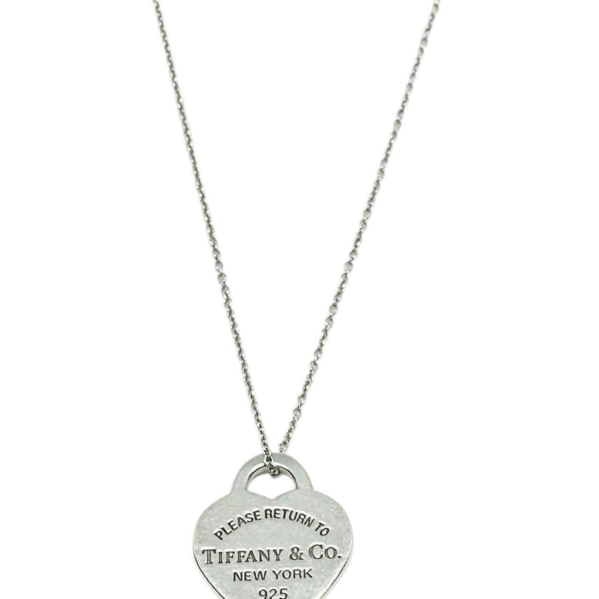 Tiffany & Co. Return to Tiffany Heart Tag Charm Necklace