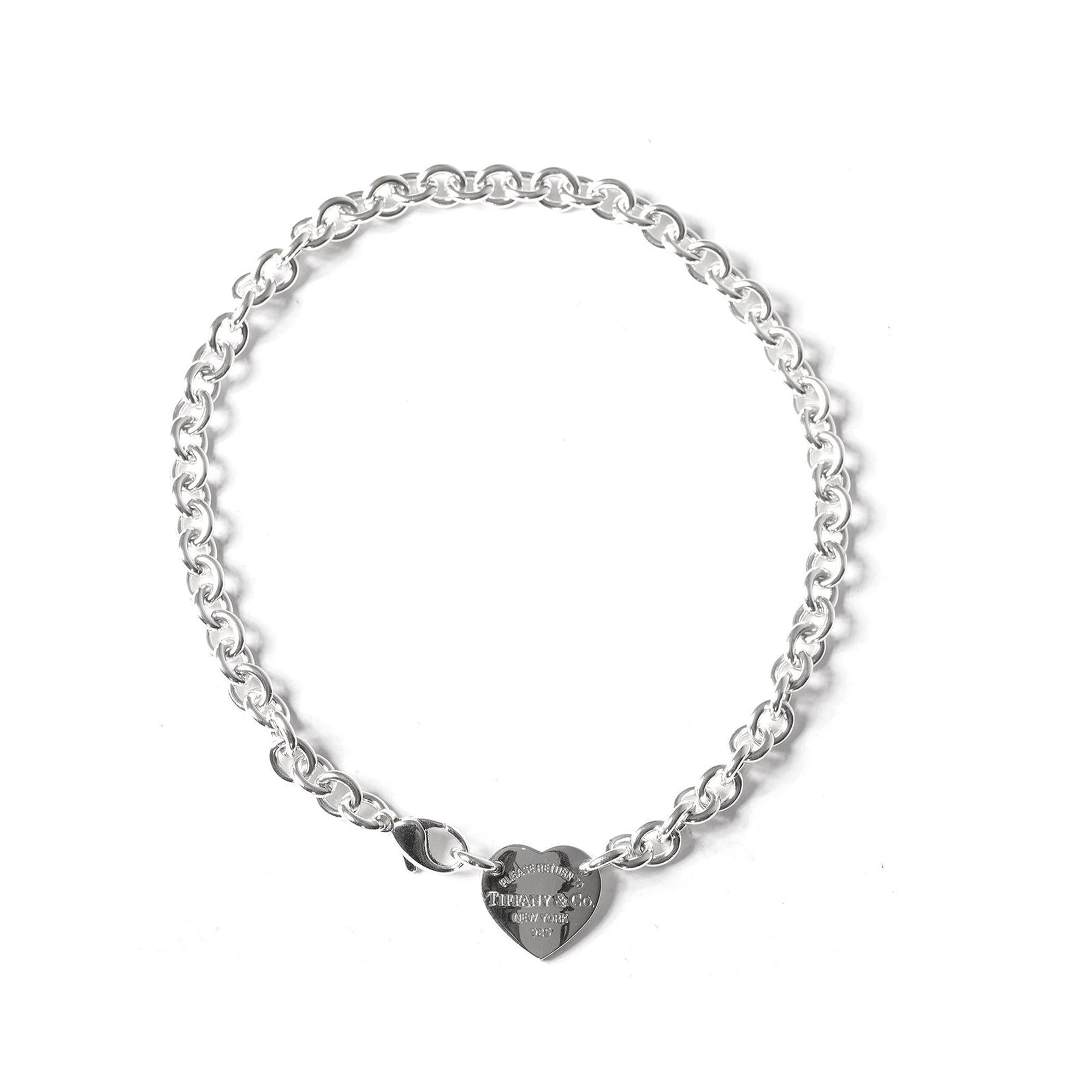 Tiffany & Co. Return to Tiffany Heart Tag Choker