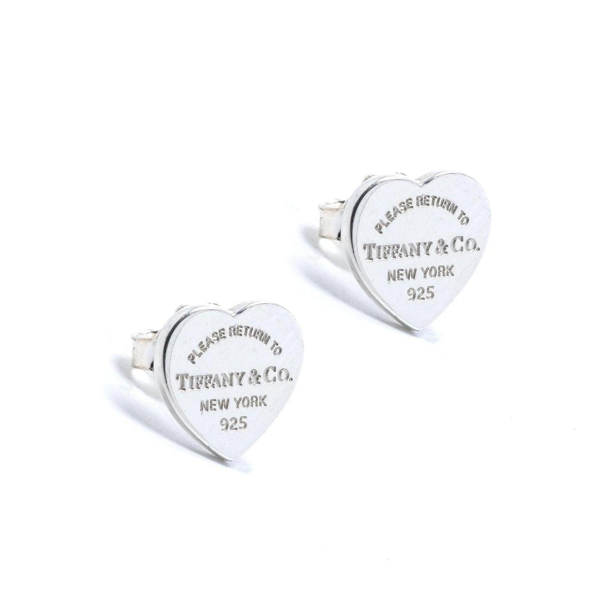 Tiffany & Co. Return to Tiffany Heart Tag Earrings