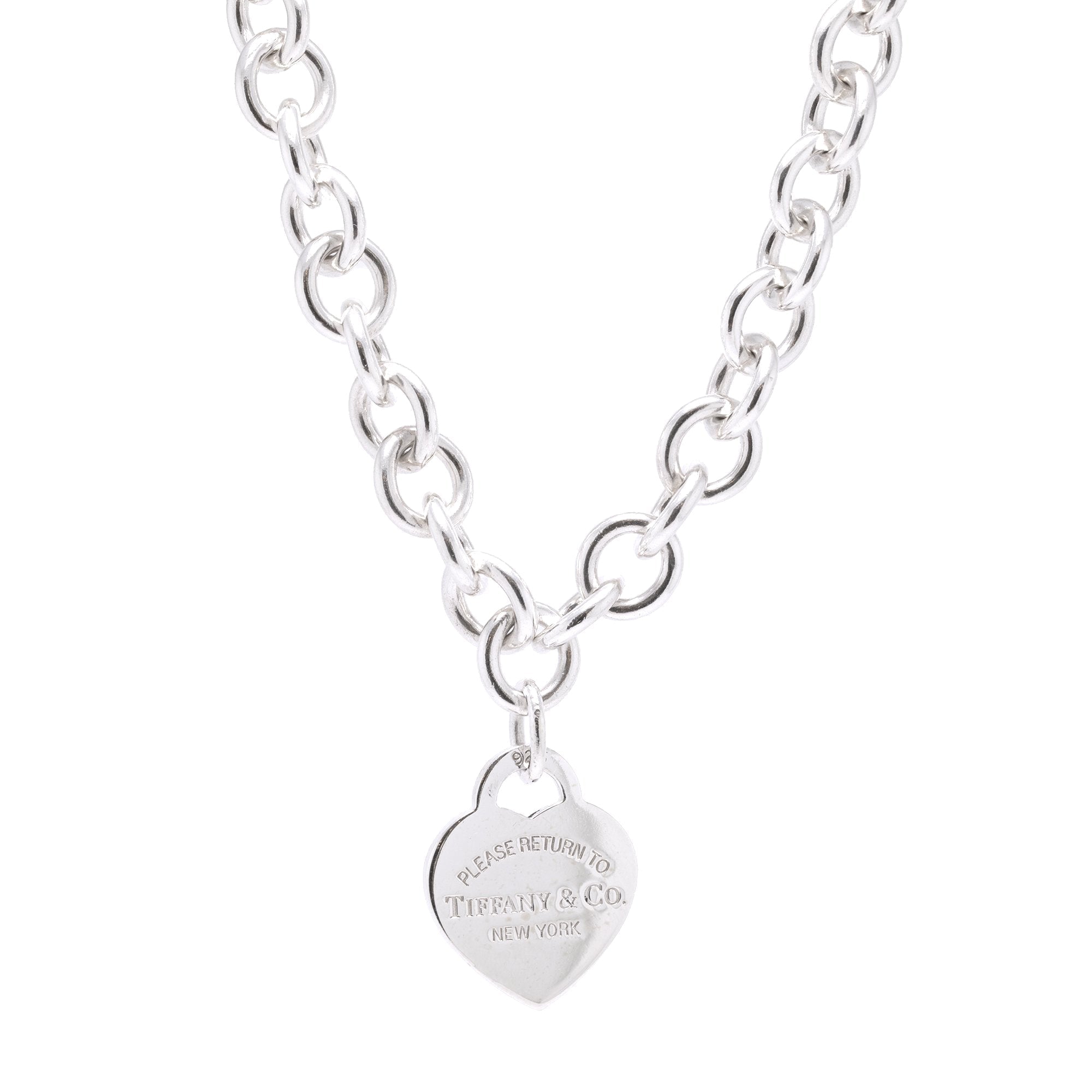 Tiffany & Co. Return to Tiffany Heart Tag Necklace
