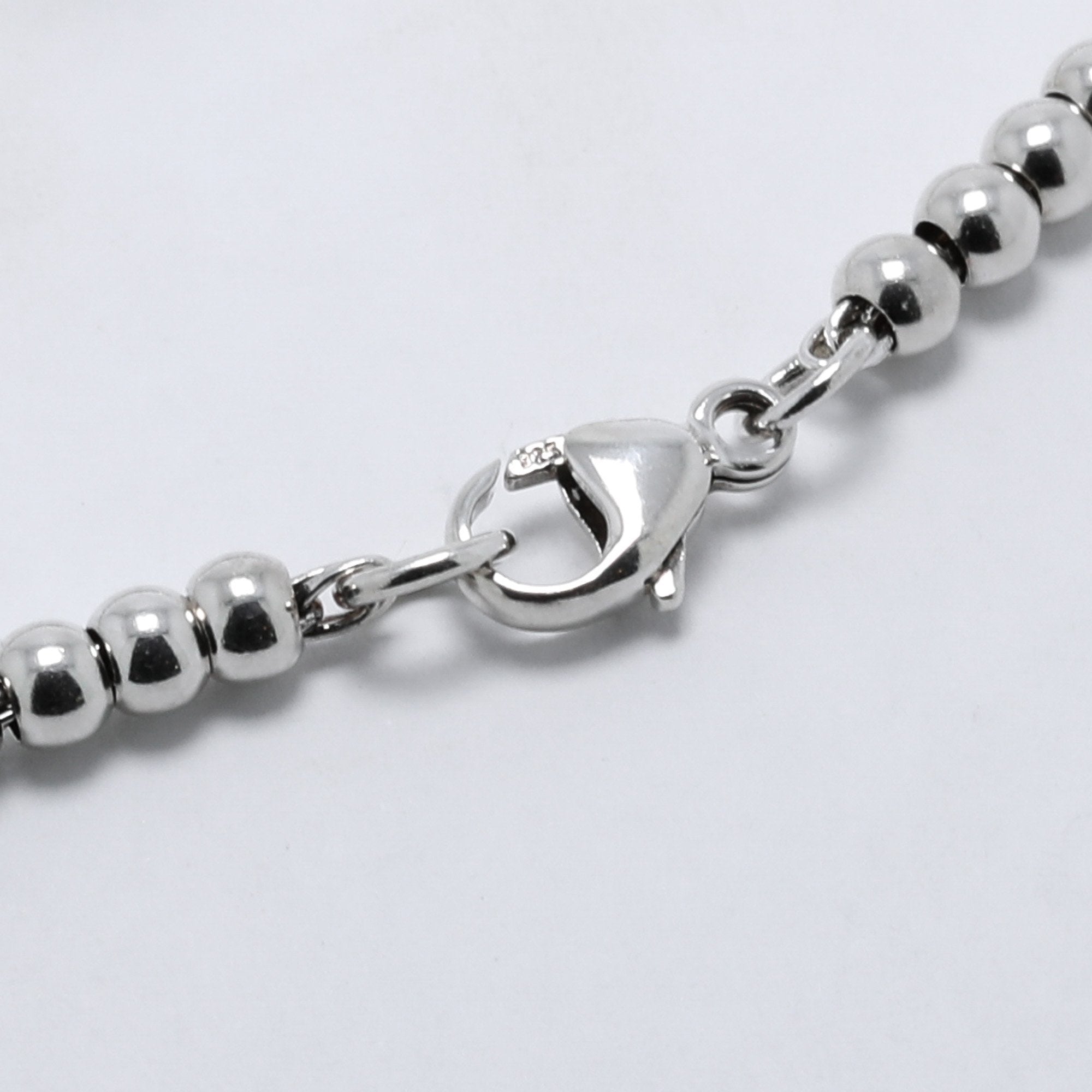 Tiffany & Co. Return to Tiffany Mini Heart Lock Bead Bracelet
