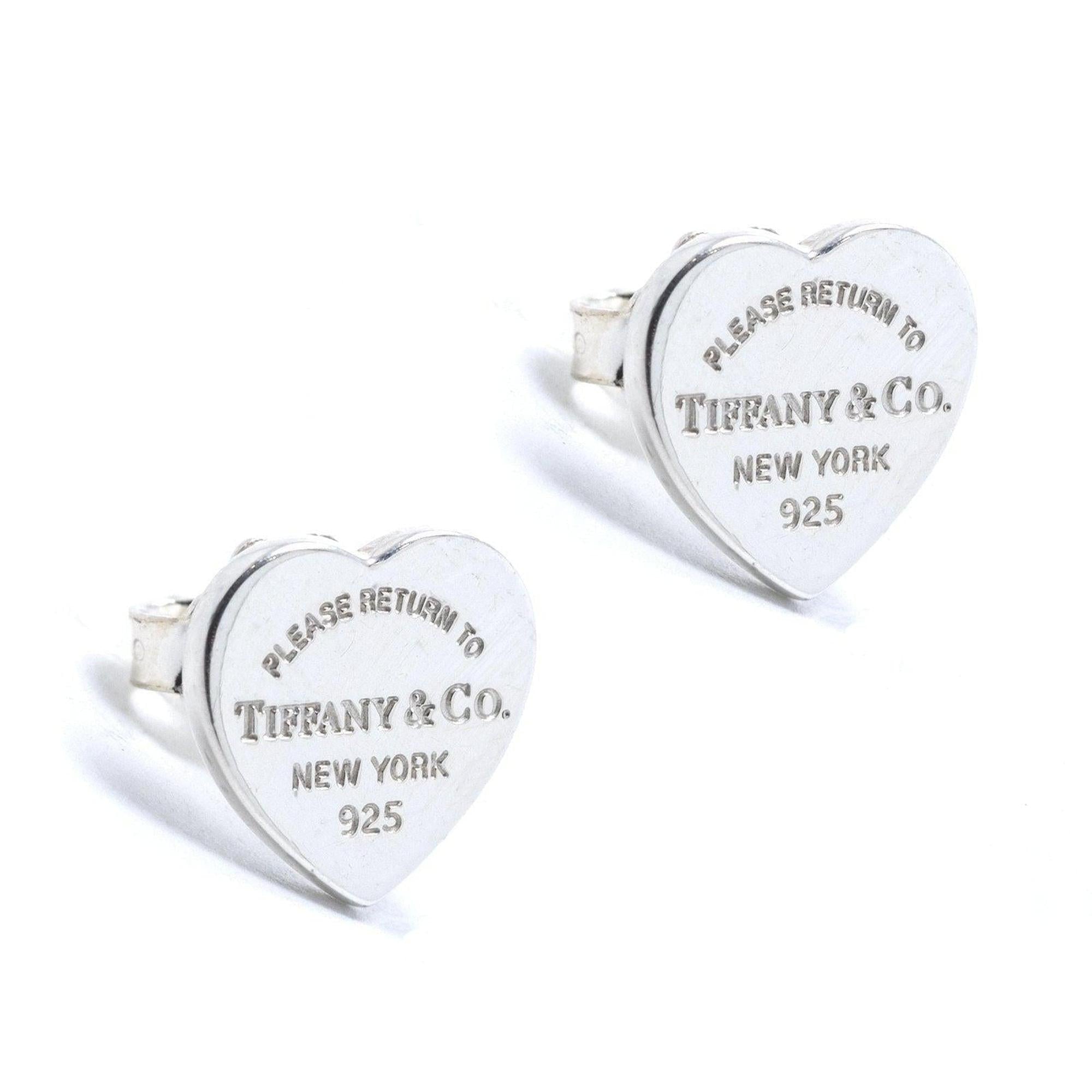 Tiffany & Co. Return to Tiffany Mini Heart Tag Earrings