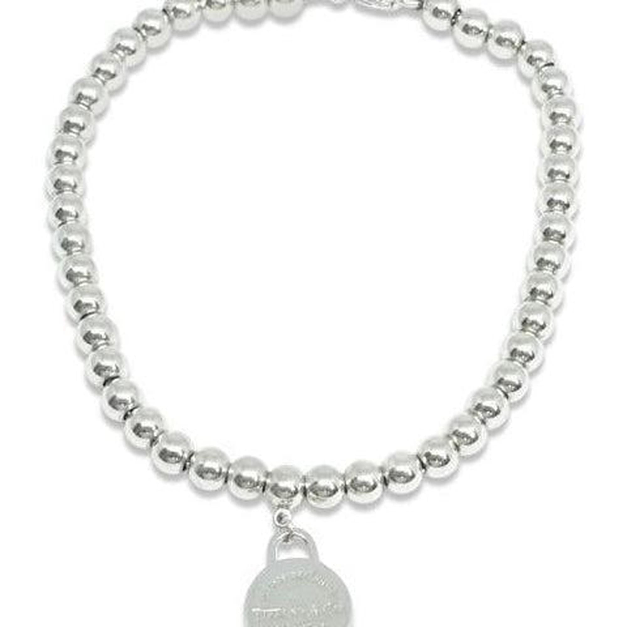 Tiffany & Co. Return to Tiffany Mini Round Tag Bead Bracelet