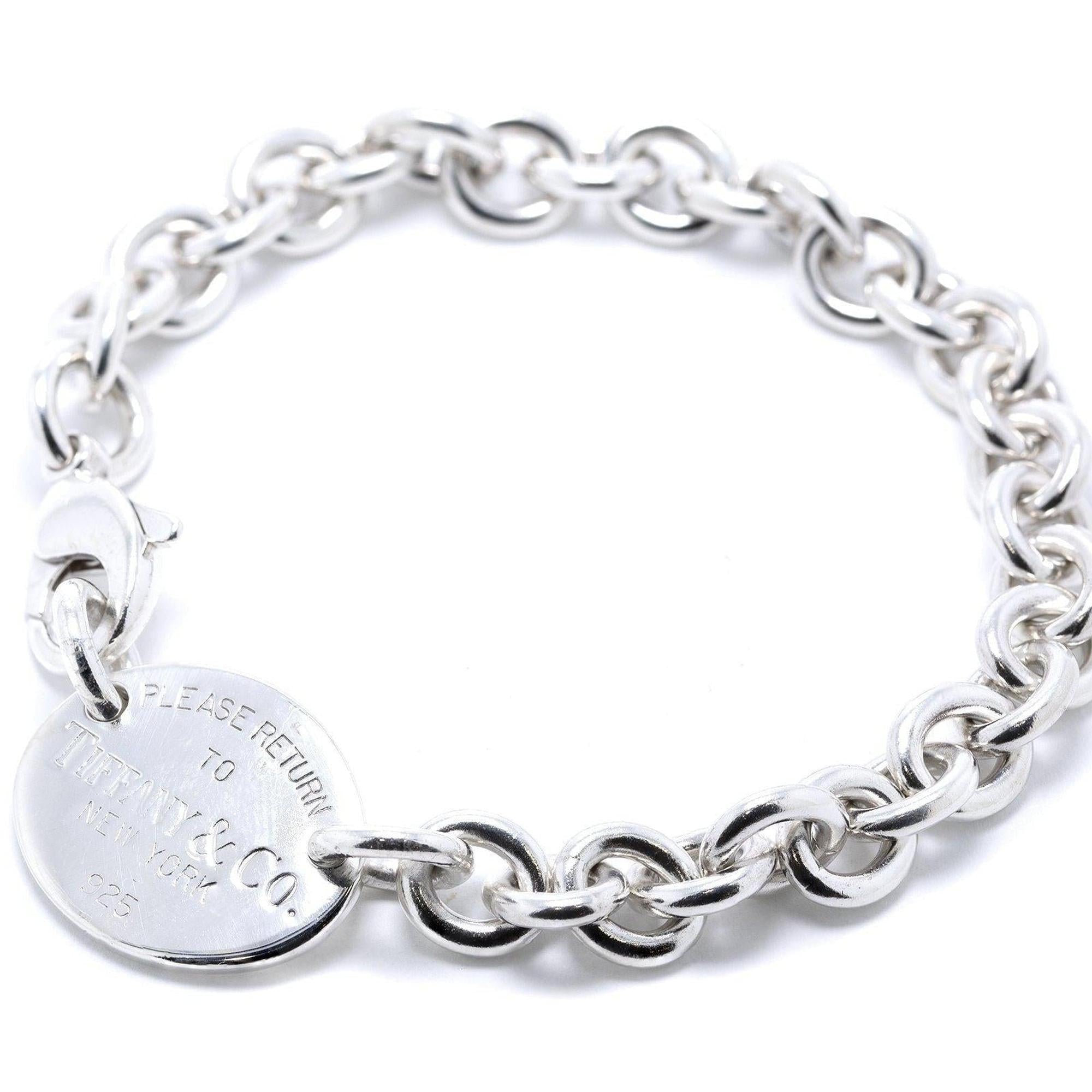 Tiffany & Co. Return to Tiffany Oval Tag Bracelet