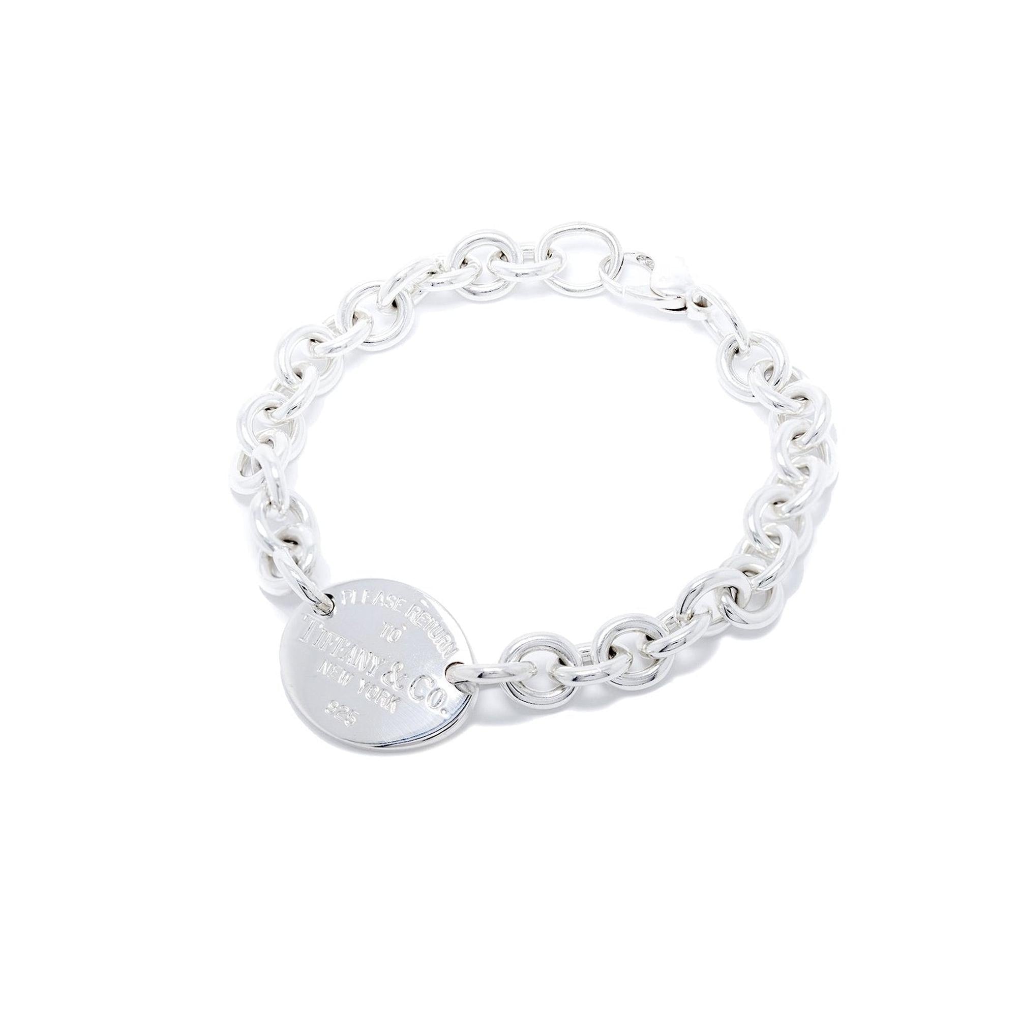 Tiffany & Co. Return to Tiffany Oval Tag Bracelet