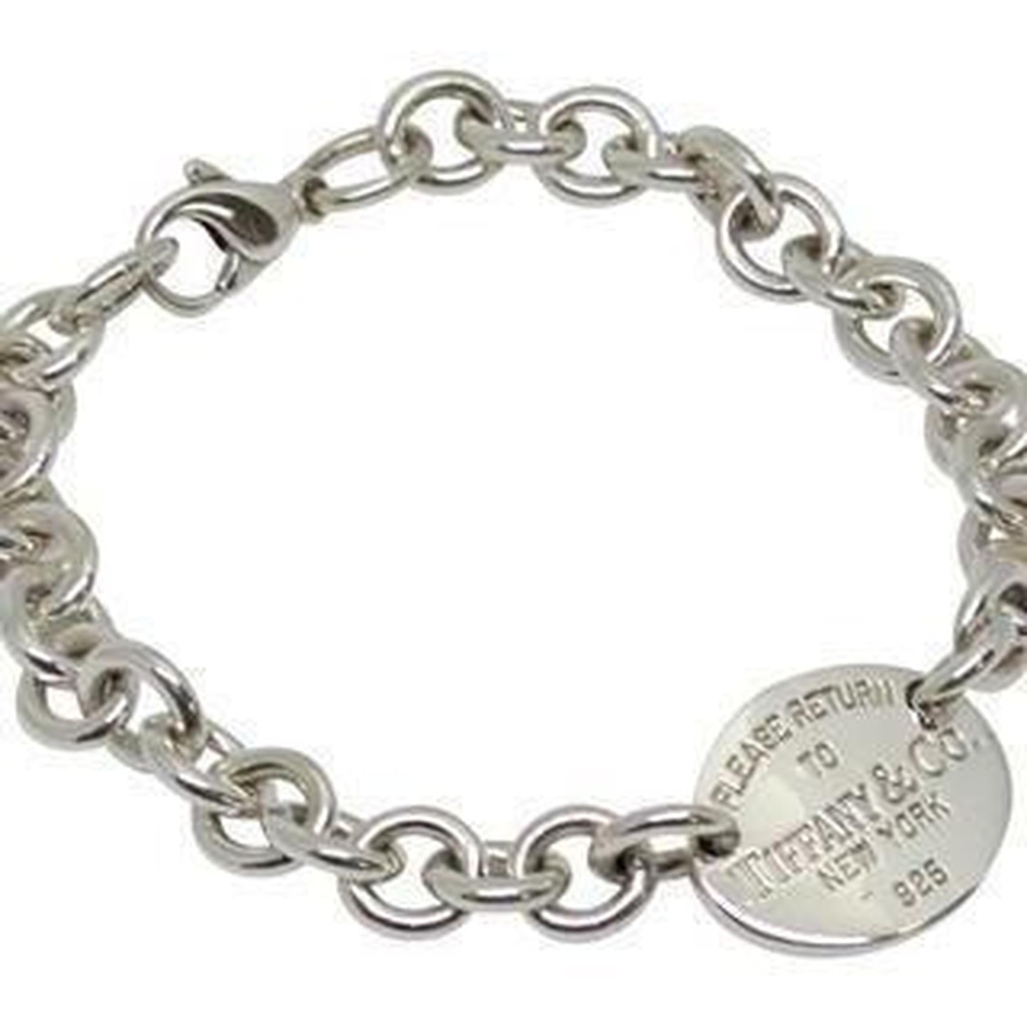 Tiffany & Co. Return to Tiffany Oval Tag Bracelet