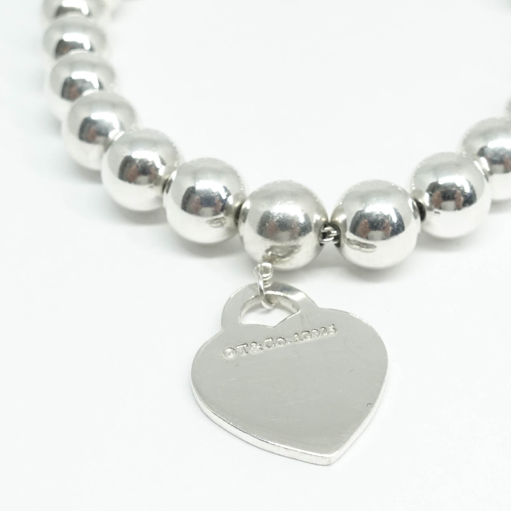 Tiffany & Co. Return to Tiffany Small Heart Tag Bead Bracelet