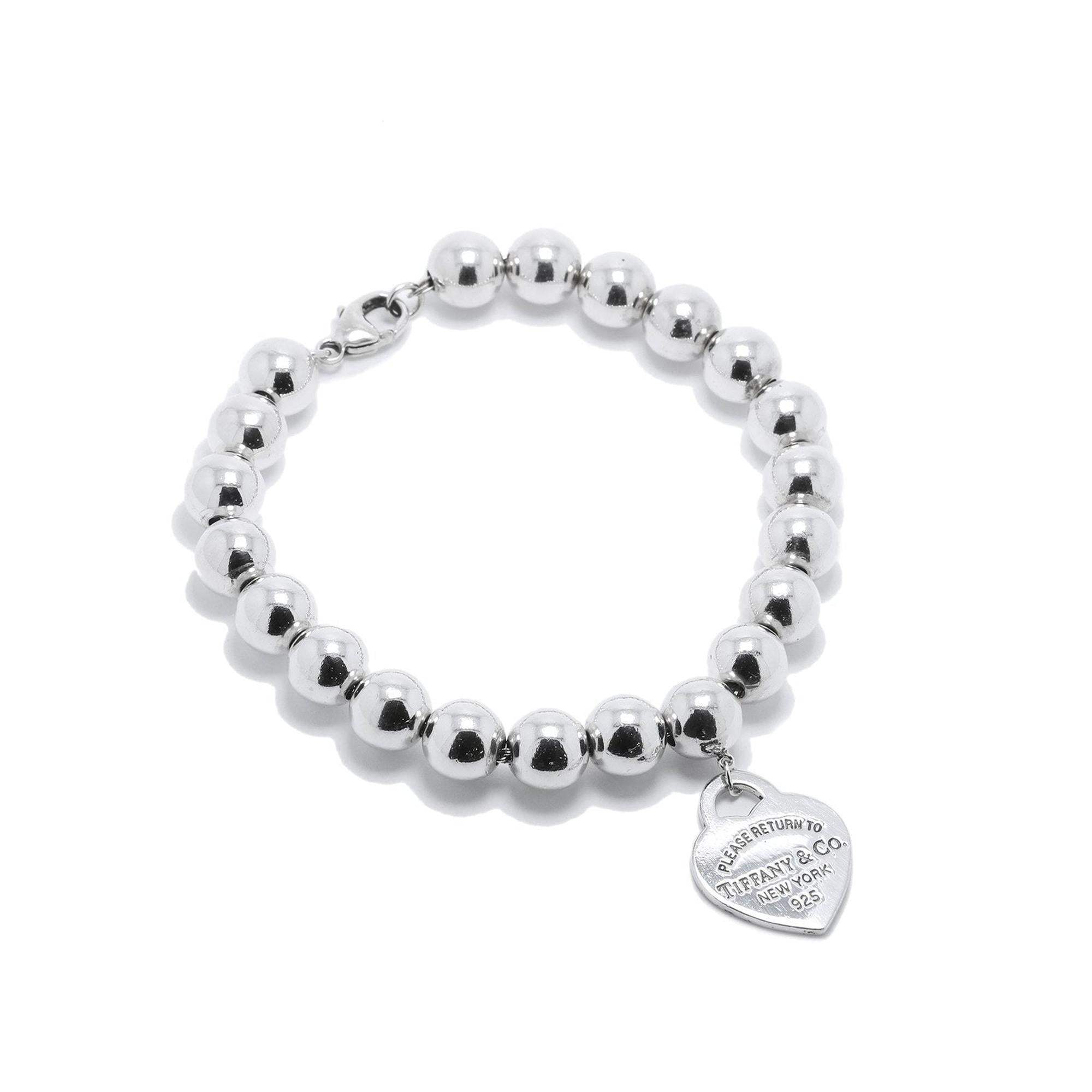 Tiffany & Co. Return to Tiffany Small Heart Tag Bead Bracelet