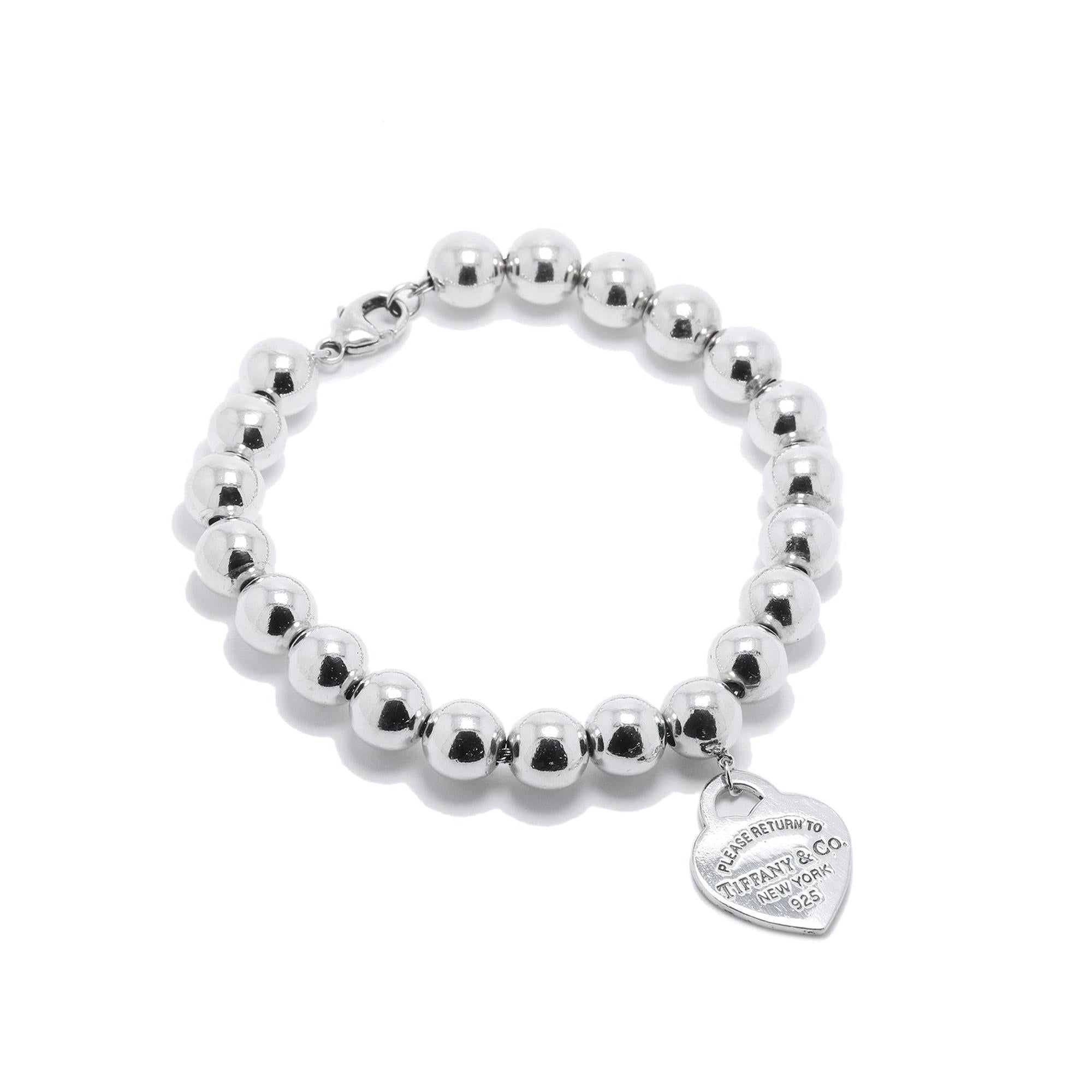 Tiffany & Co. Return to Tiffany Small Heart Tag Bead Bracelet