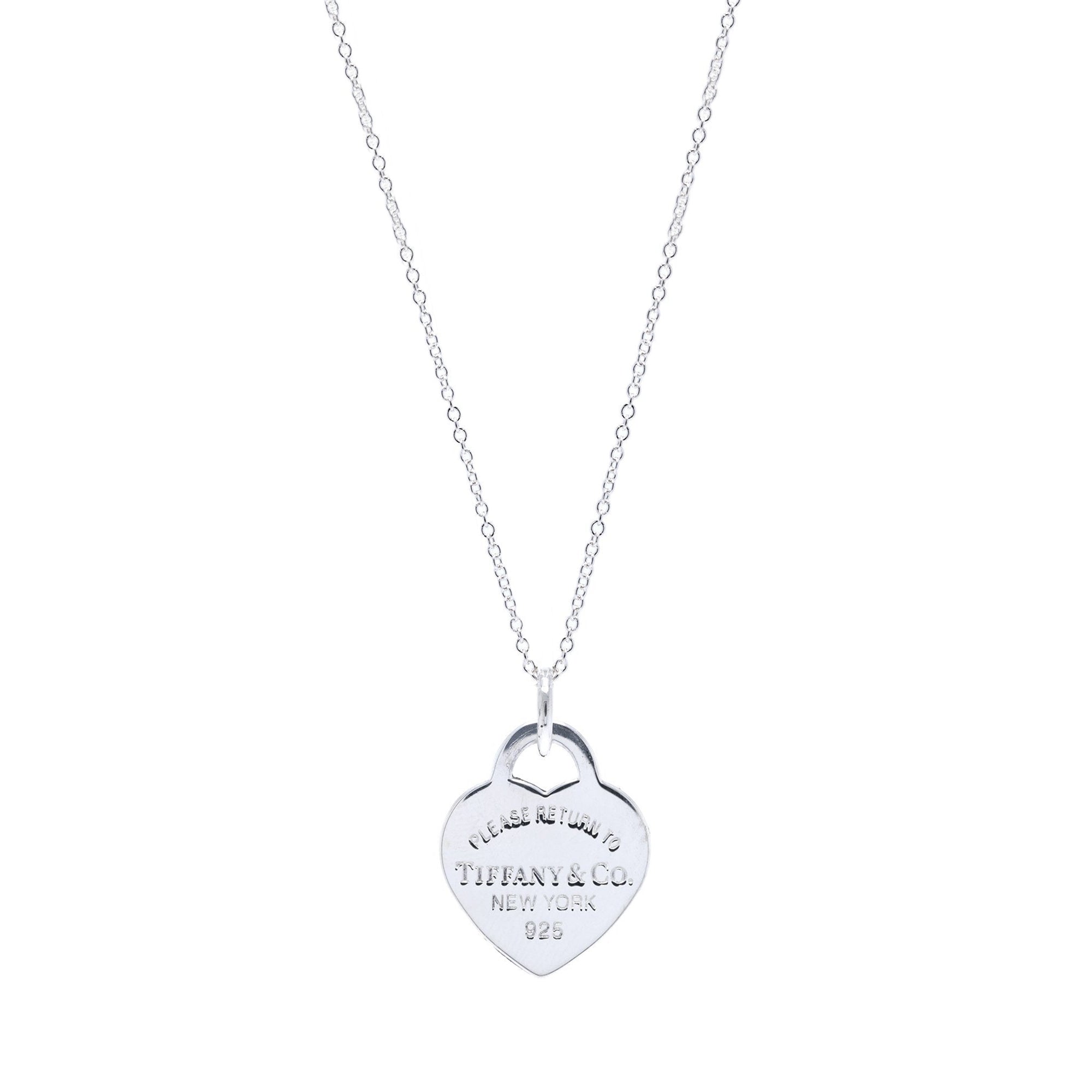 Tiffany & Co. Return to Tiffany Small Heart Tag Pendant Necklace