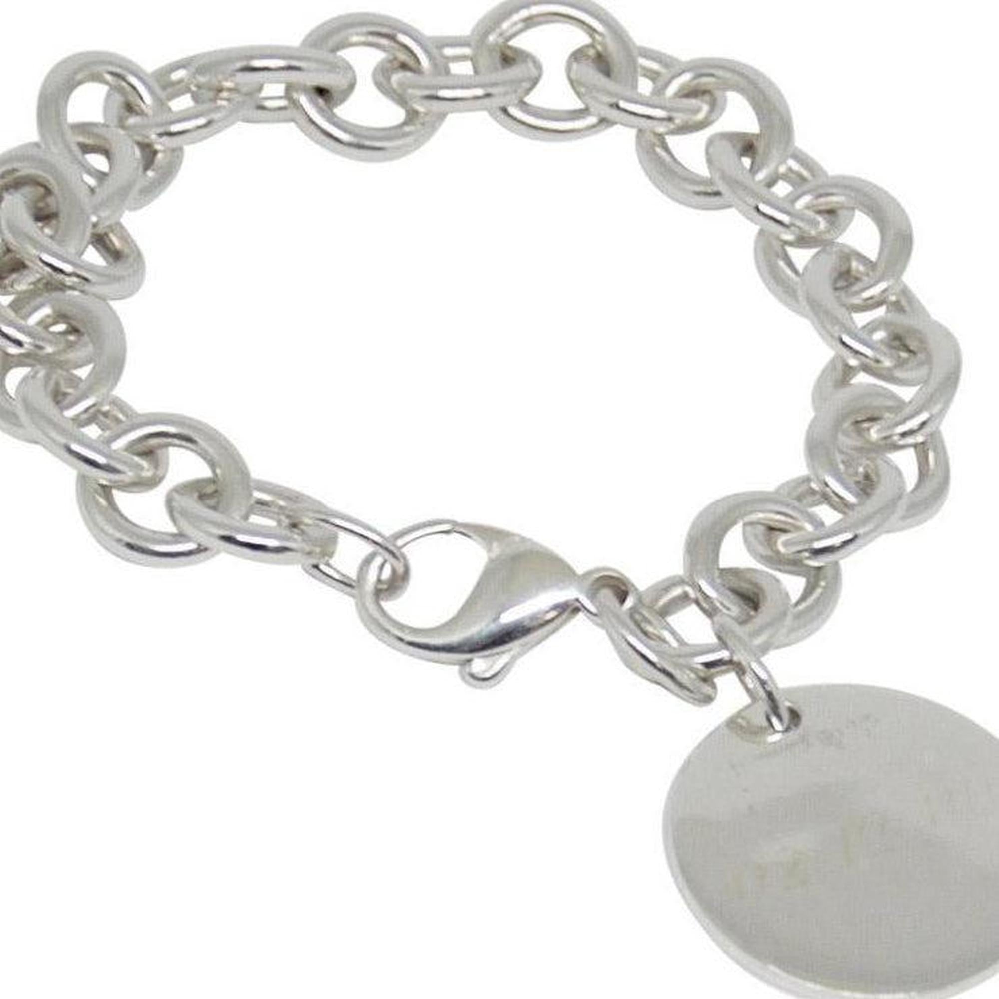 Tiffany & Co. Round Tag Charm Bracelet
