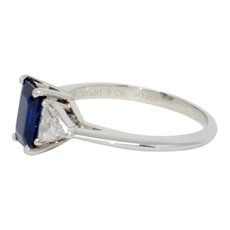 Tiffany & Co. Sapphire and Diamond Cocktail Ring