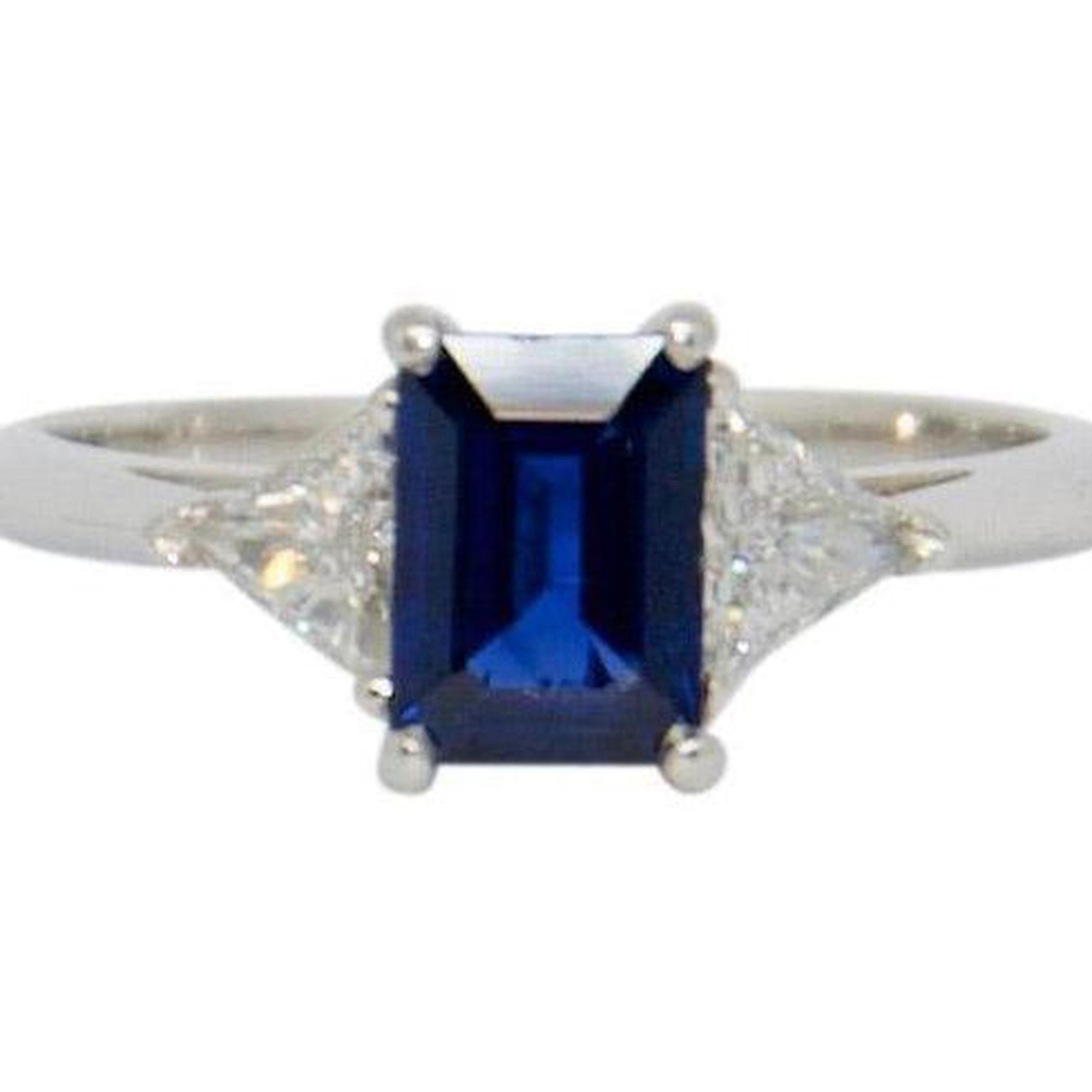 Tiffany & Co. Sapphire and Diamond Cocktail Ring