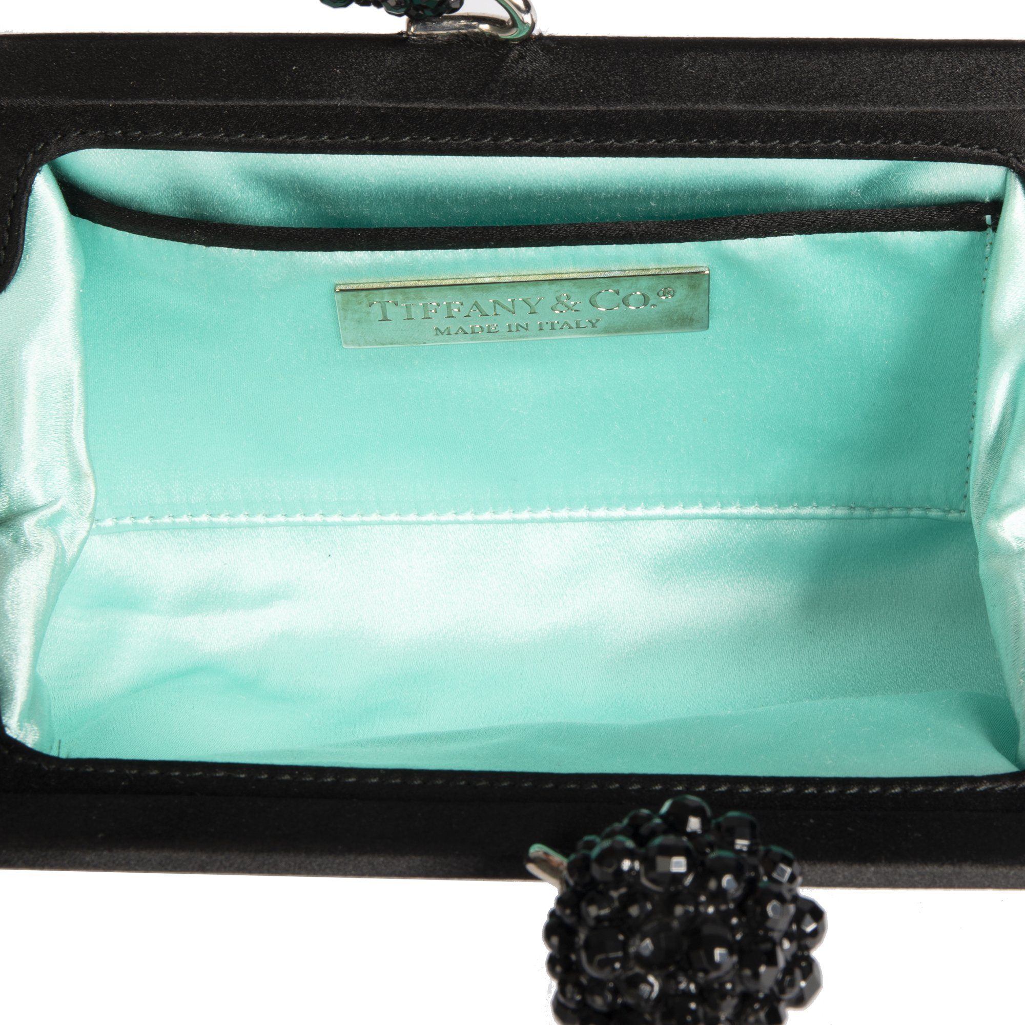 Tiffany & Co. Satin Frame Clutch