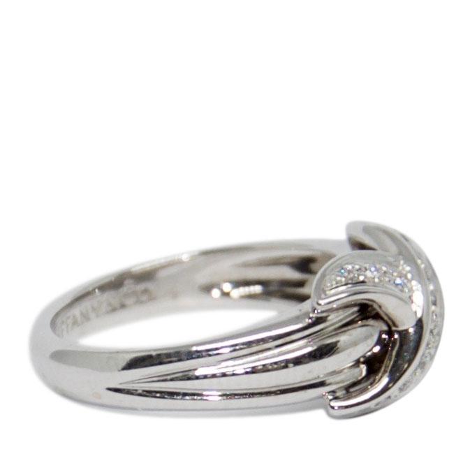 Tiffany & Co. Signature Diamond X Ring