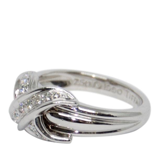 Tiffany & Co. Signature Diamond X Ring