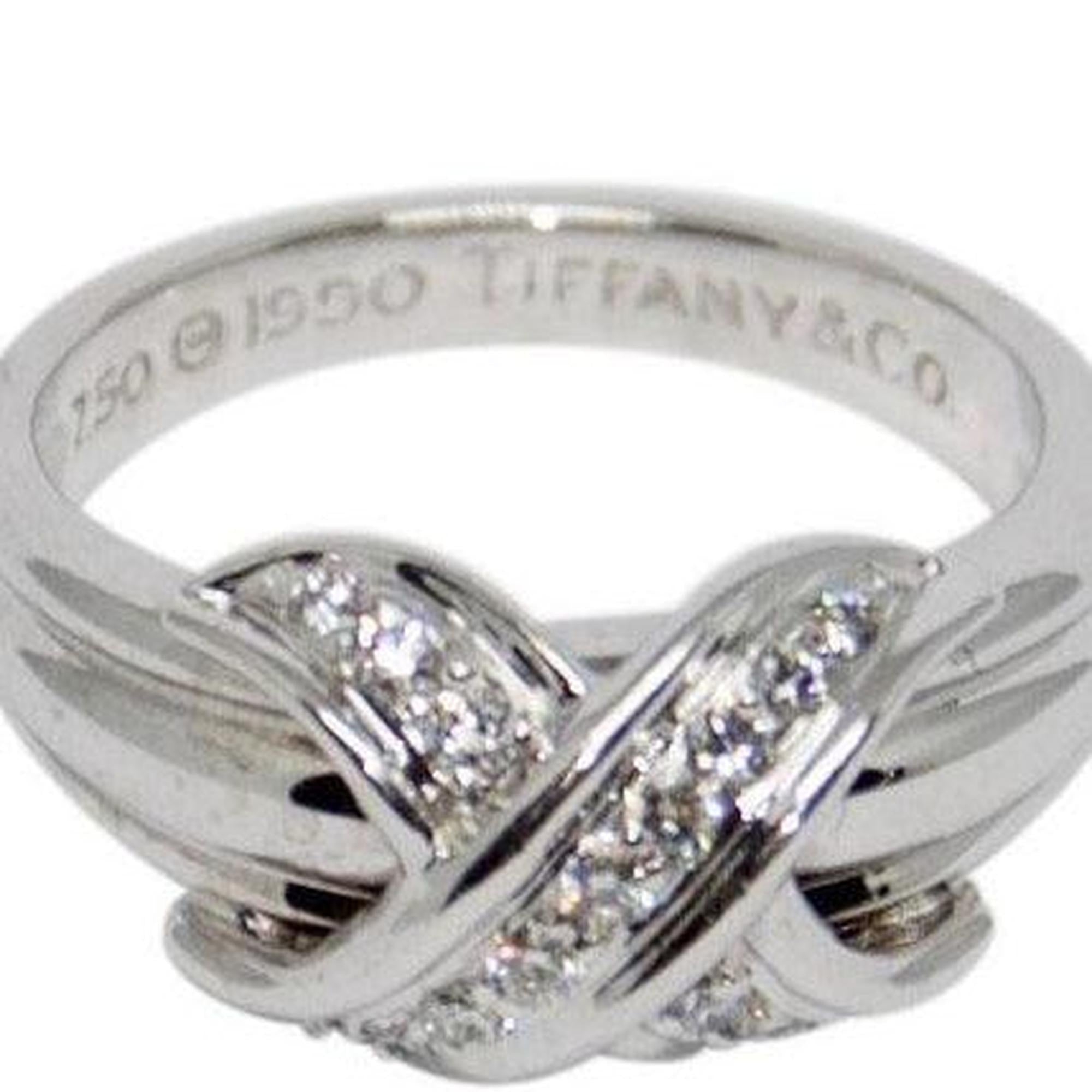 Tiffany & Co. Signature Diamond X Ring