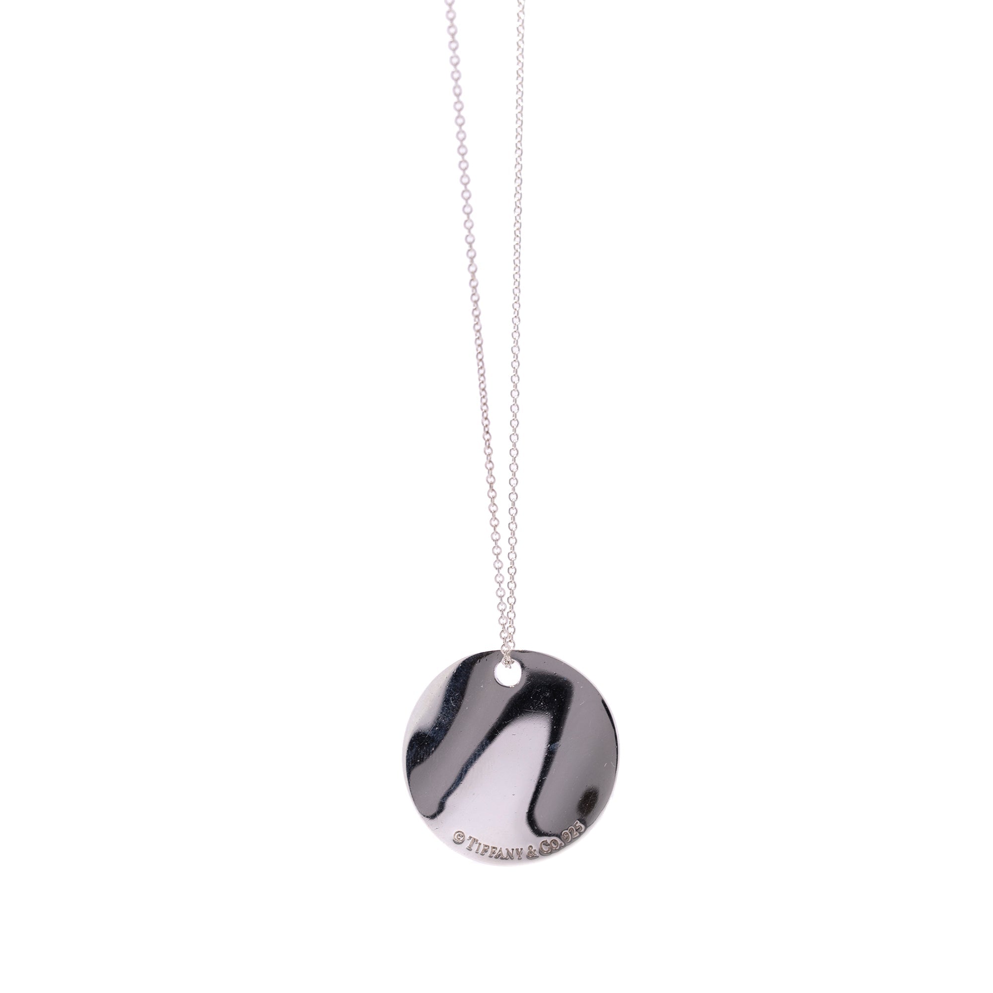 Tiffany & Co. Small Notes Round Pendant Necklace