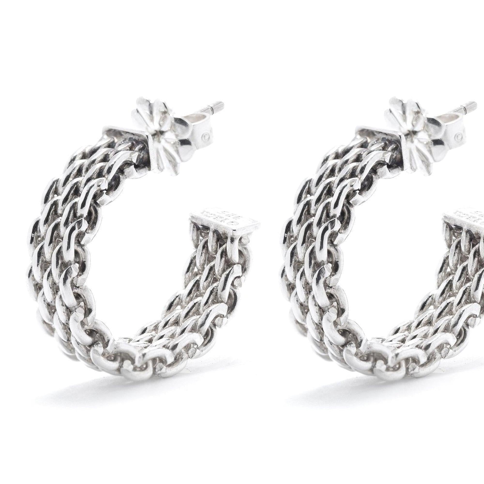 Tiffany & Co. Small Somerset Hoop Earrings