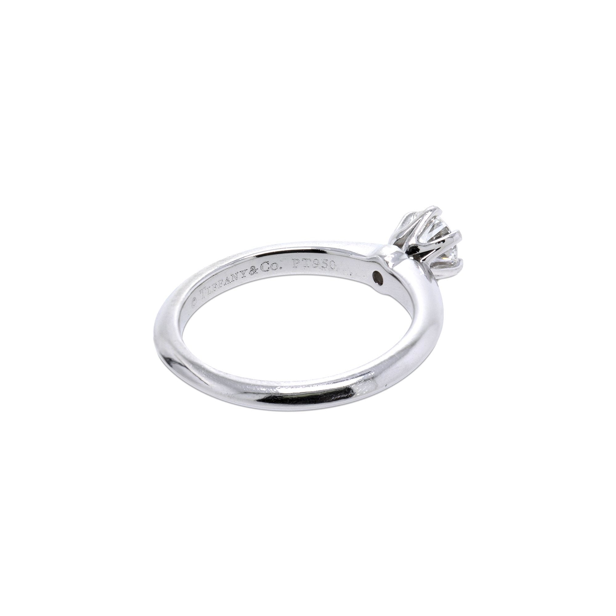 Tiffany & Co. Solitaire 0.32 ct. Round Diamond Engagement Ring
