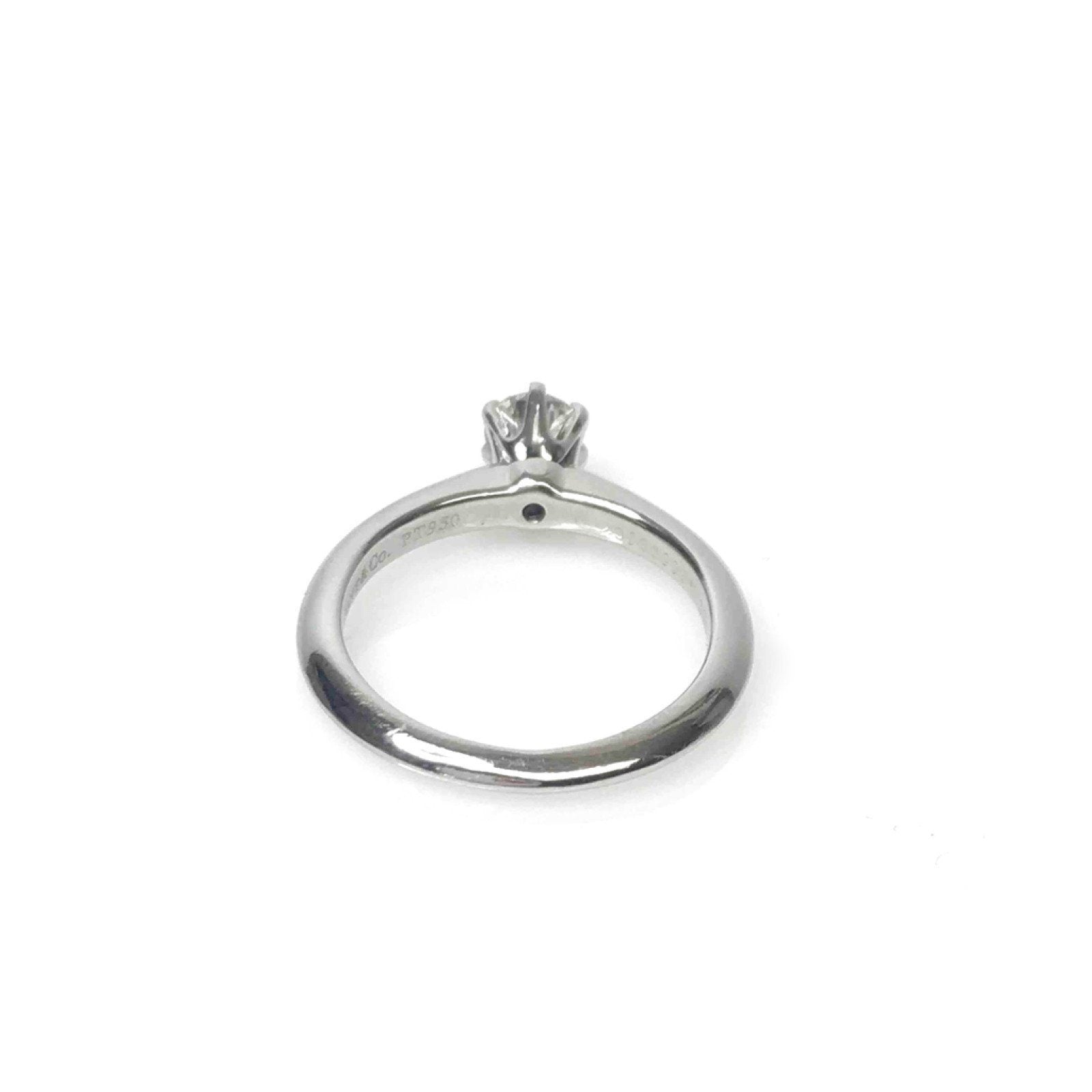 Tiffany & Co. Solitaire 0.32ct Round Diamond Engagement Ring