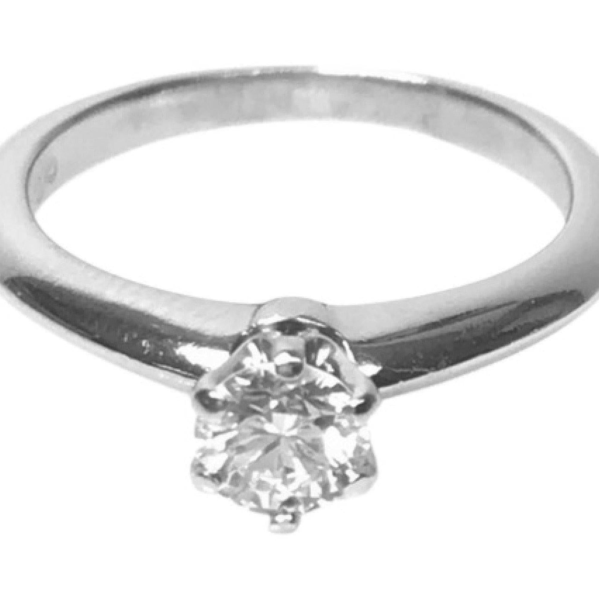 Tiffany & Co. Solitaire 0.32ct Round Diamond Engagement Ring