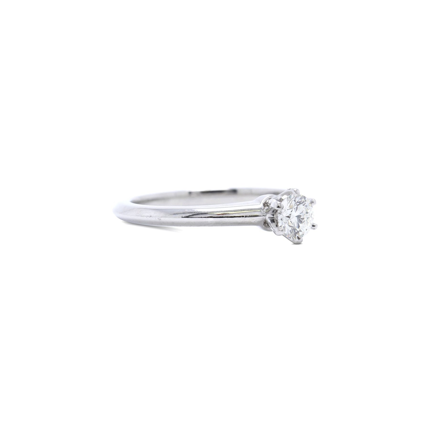 Tiffany & Co. Solitaire 0.33 ct. Round Diamond Engagement Ring