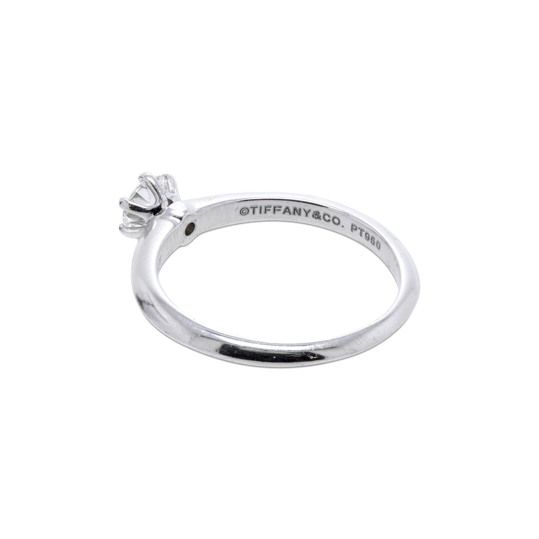 Tiffany & Co. Solitaire 0.33 ct. Round Diamond Engagement Ring