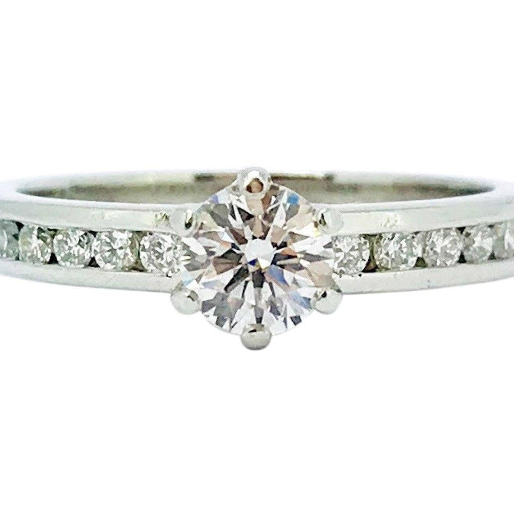 Tiffany & Co. Solitaire 0.39ct Round Diamond Engagement Ring