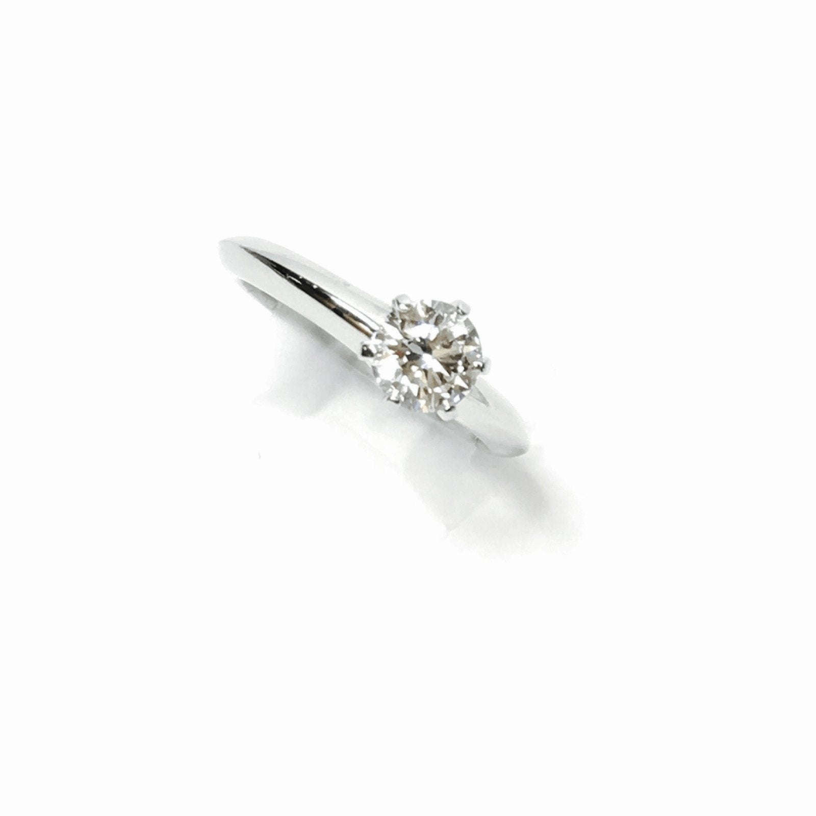 Tiffany & Co. Solitaire 0.71ct Round Diamond Engagement Ring