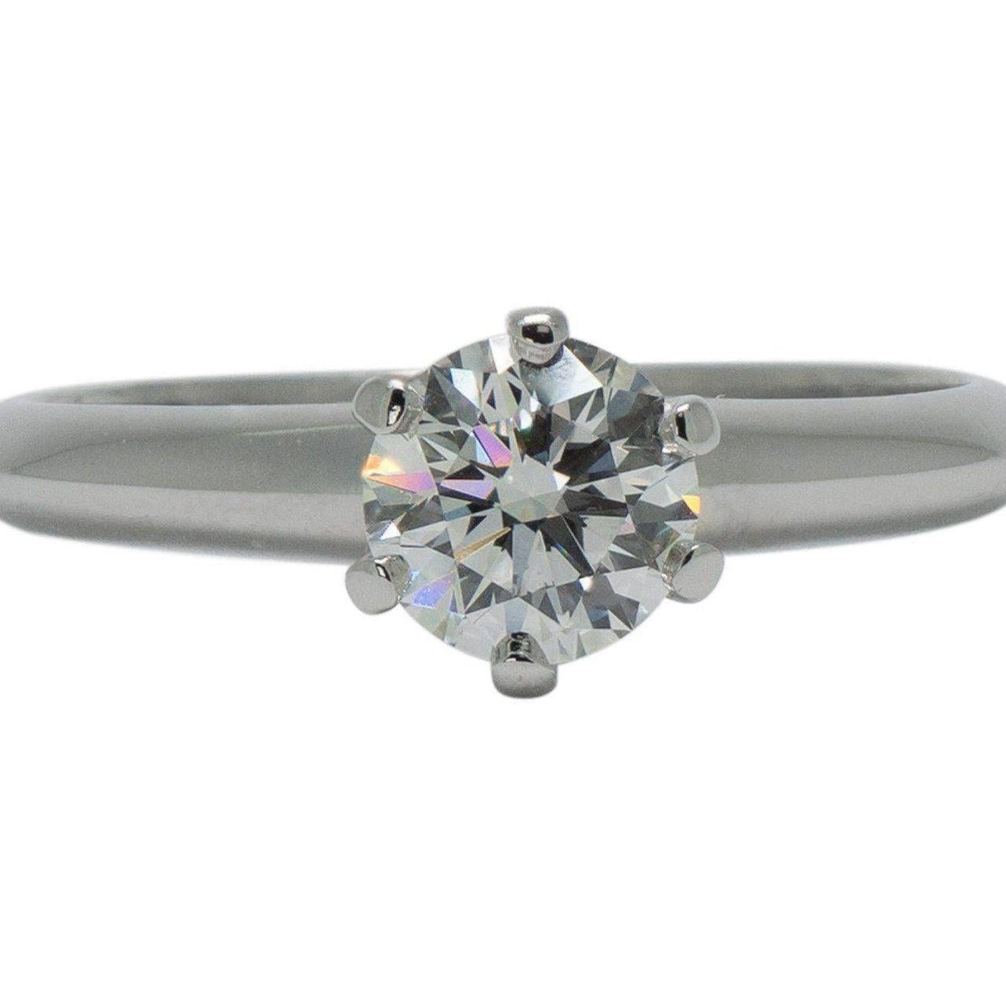 Tiffany & Co. Solitaire 0.73ct Round Diamond Engagement Ring