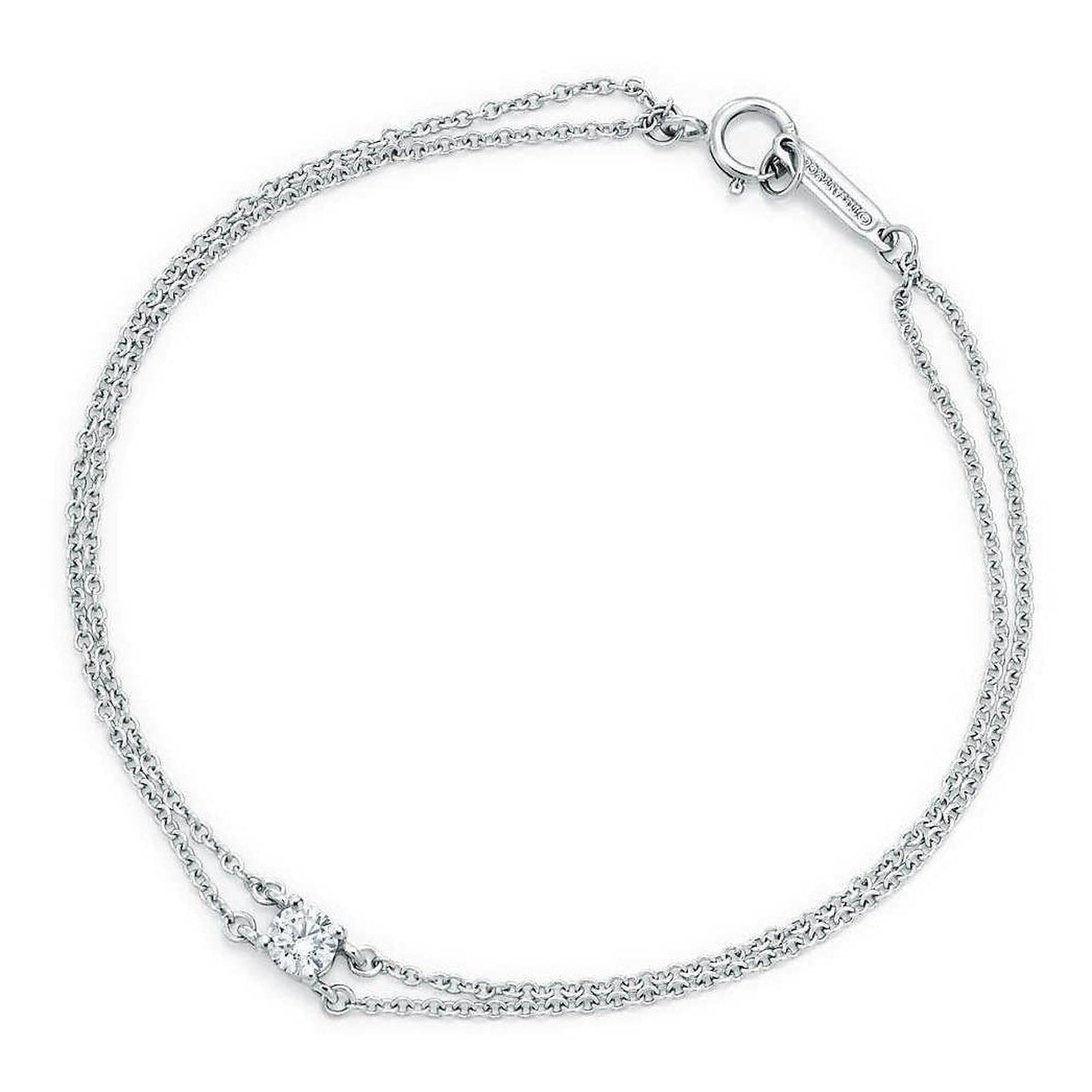 Tiffany & Co. Solitaire Diamond Bracelet
