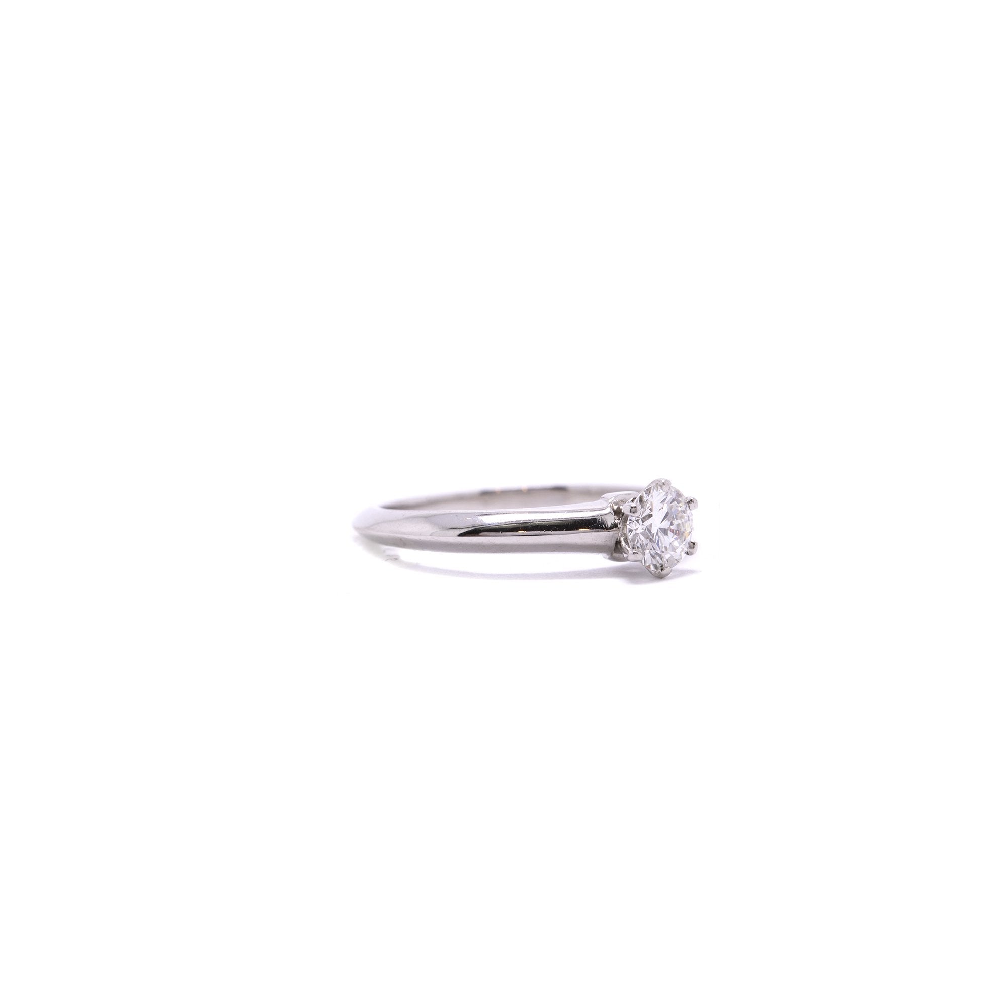 Tiffany & Co. Solitaire Diamond Engagement Ring