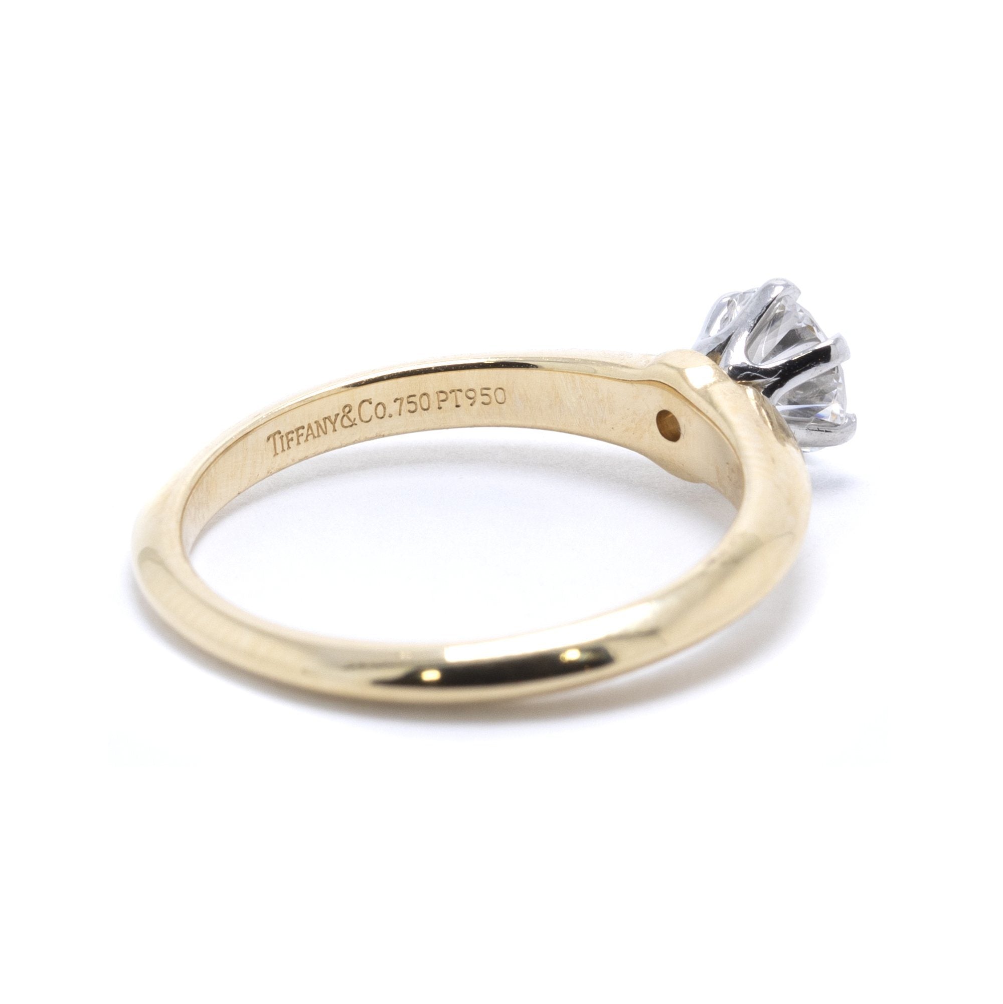 Tiffany & Co. Solitaire Diamond Engagement Ring