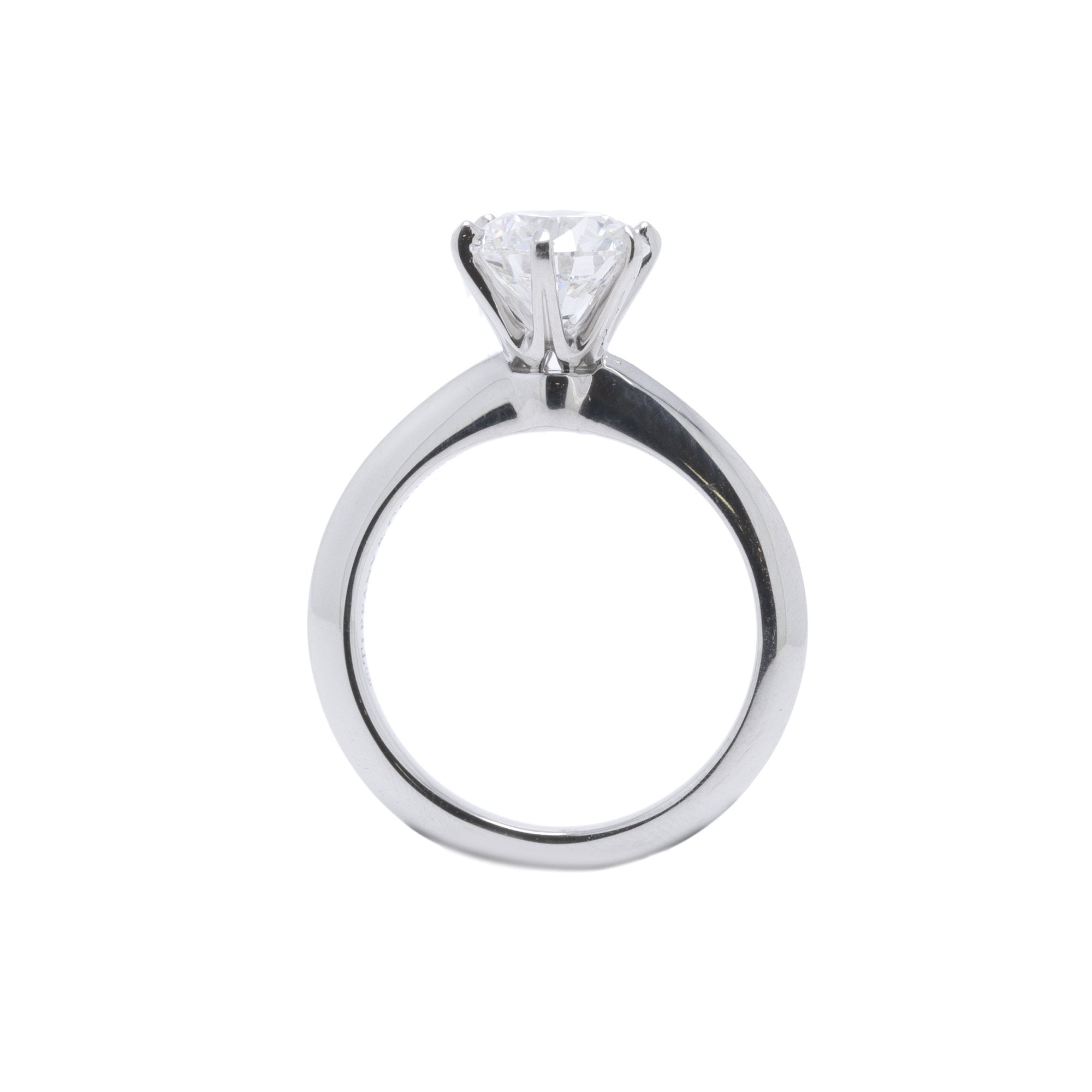 Tiffany & Co. Solitaire Diamond Engagement Ring
